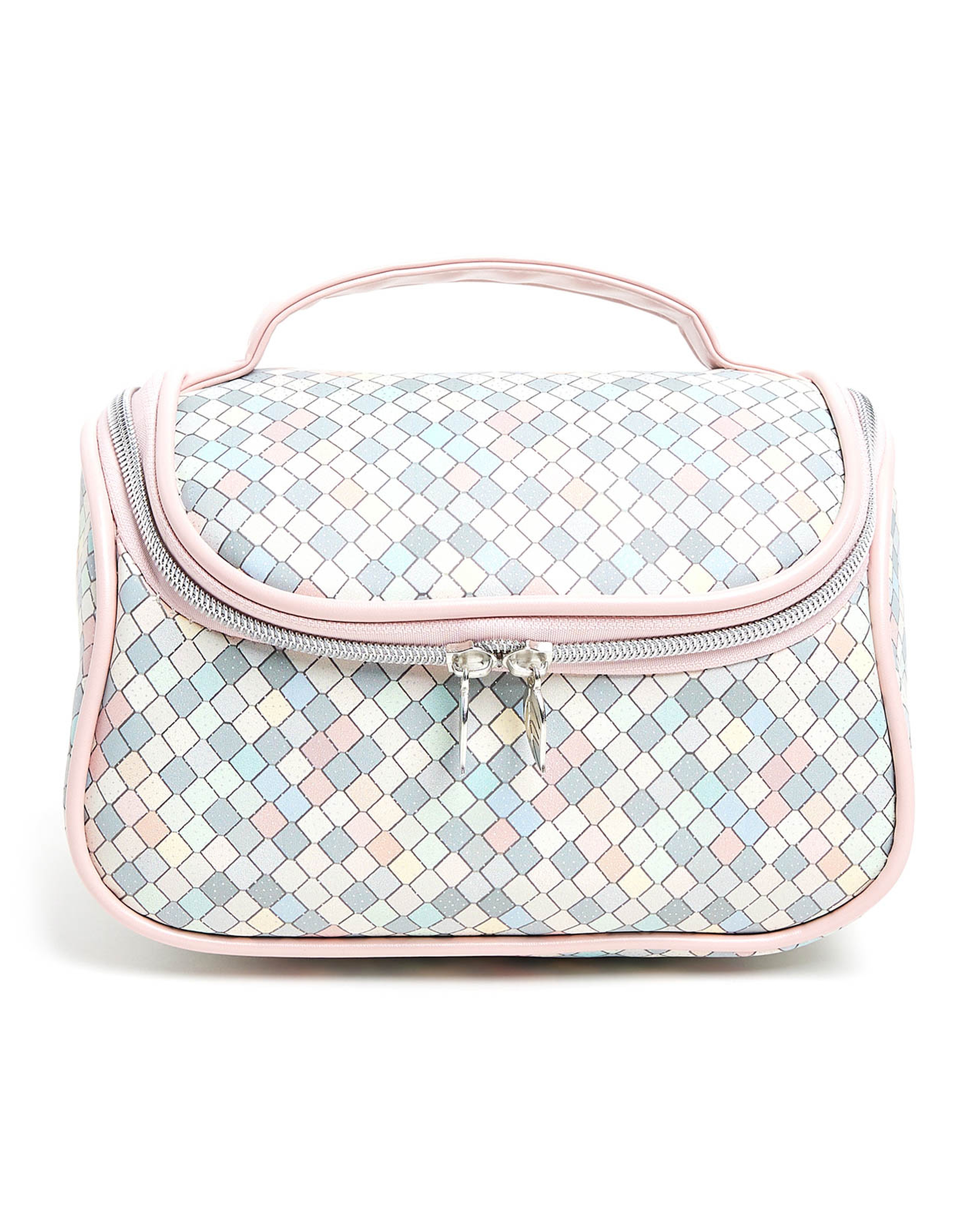 Patterned Cosmetic Pouch