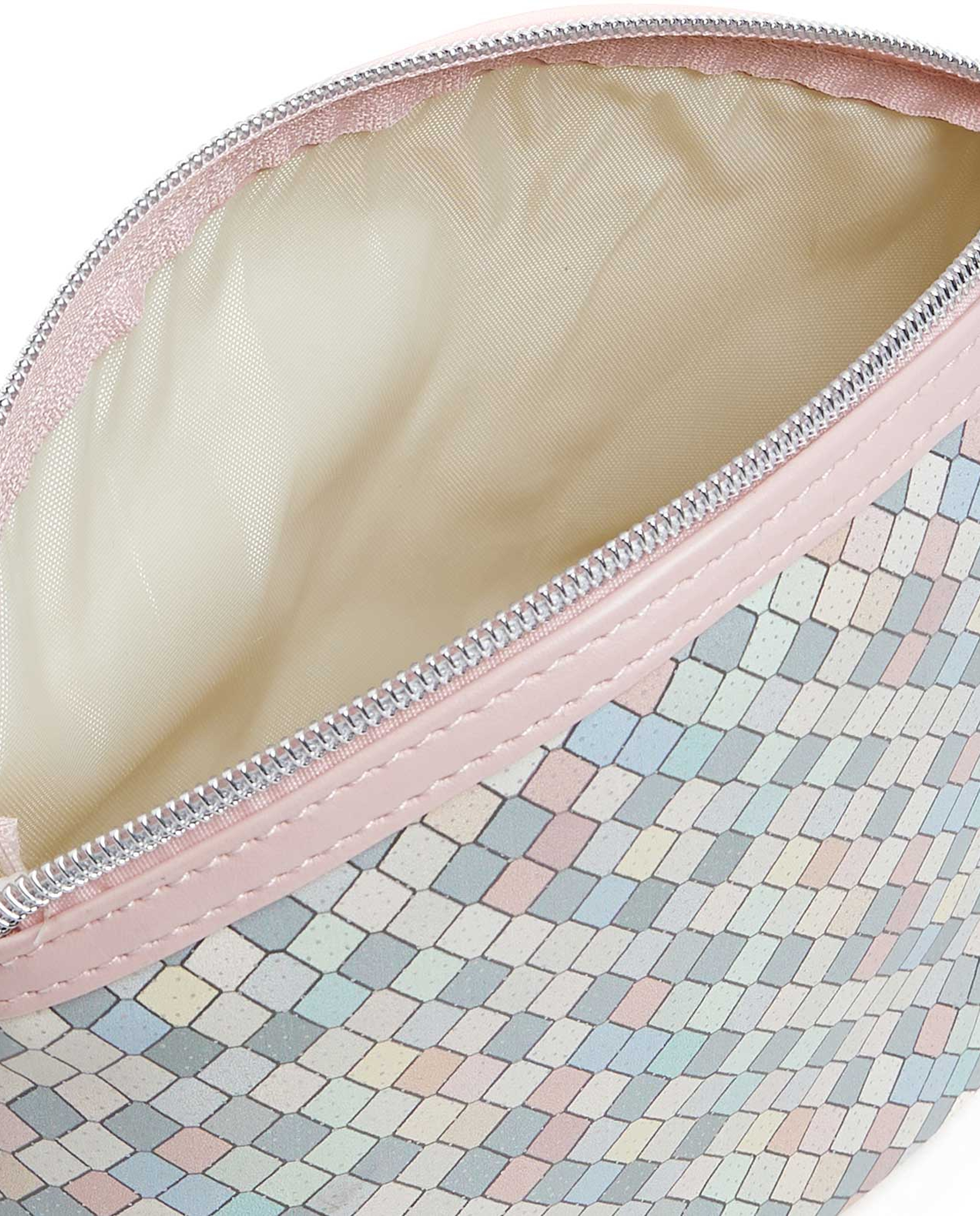 Patterned Cosmetic Pouch