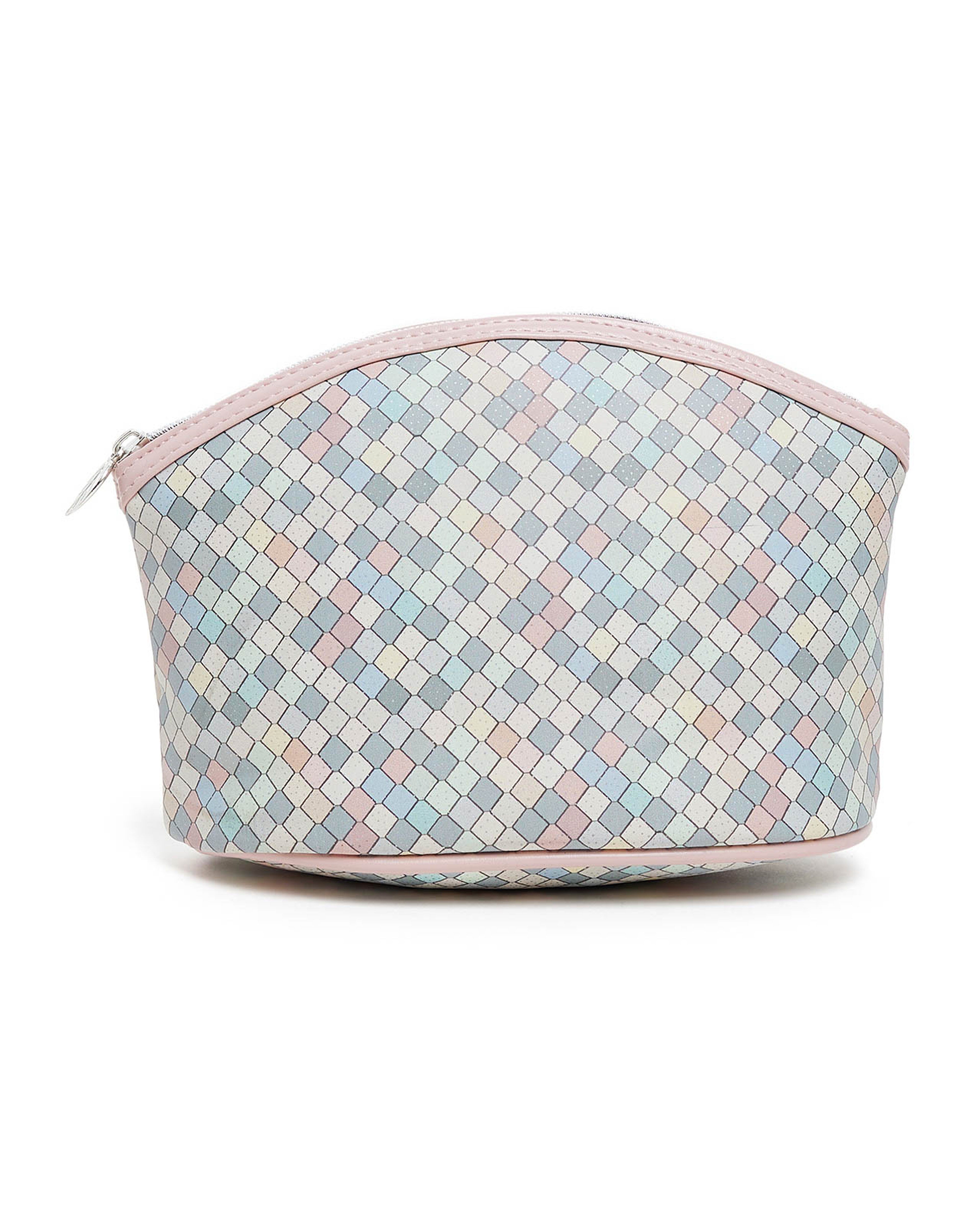 Patterned Cosmetic Pouch