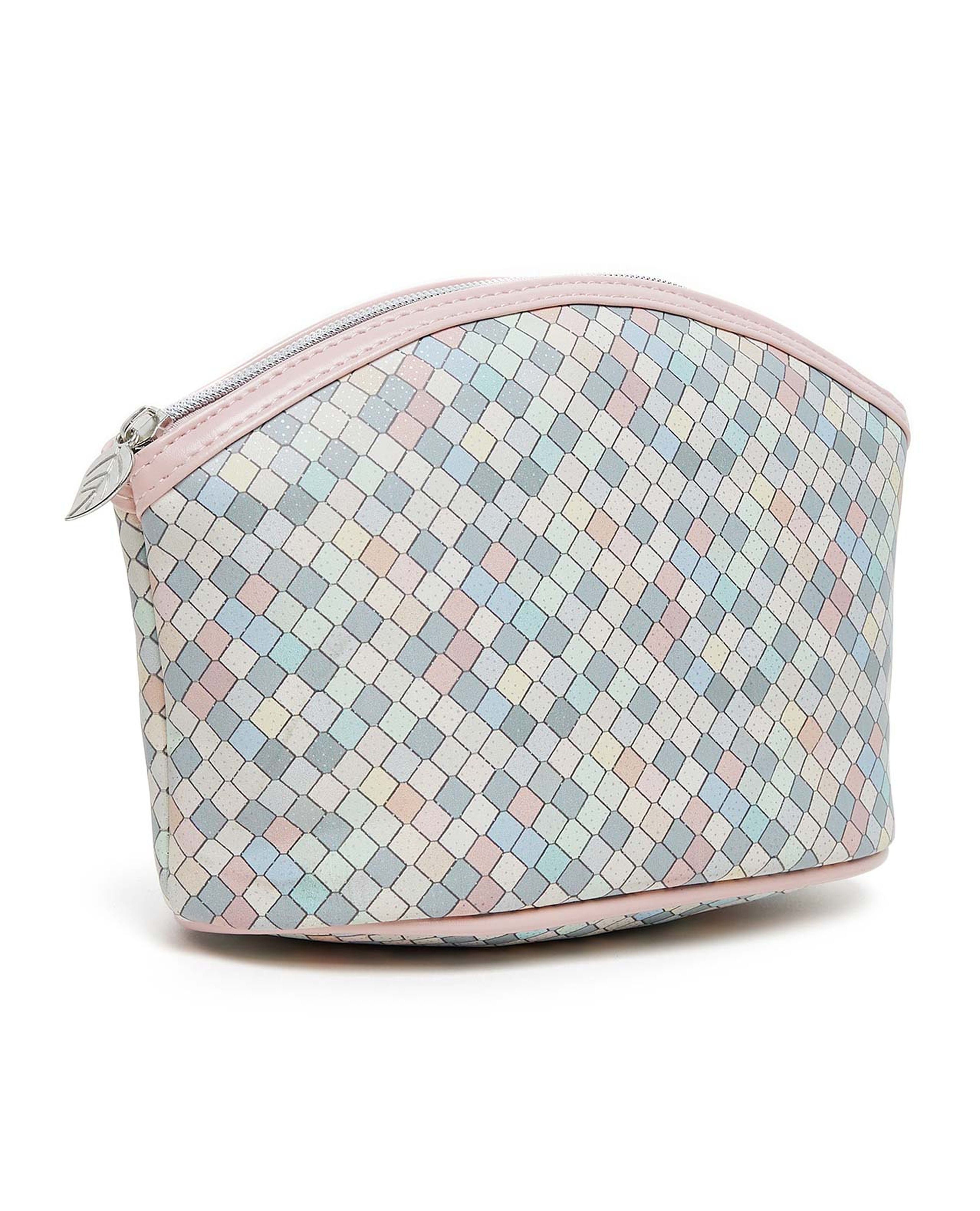 Patterned Cosmetic Pouch