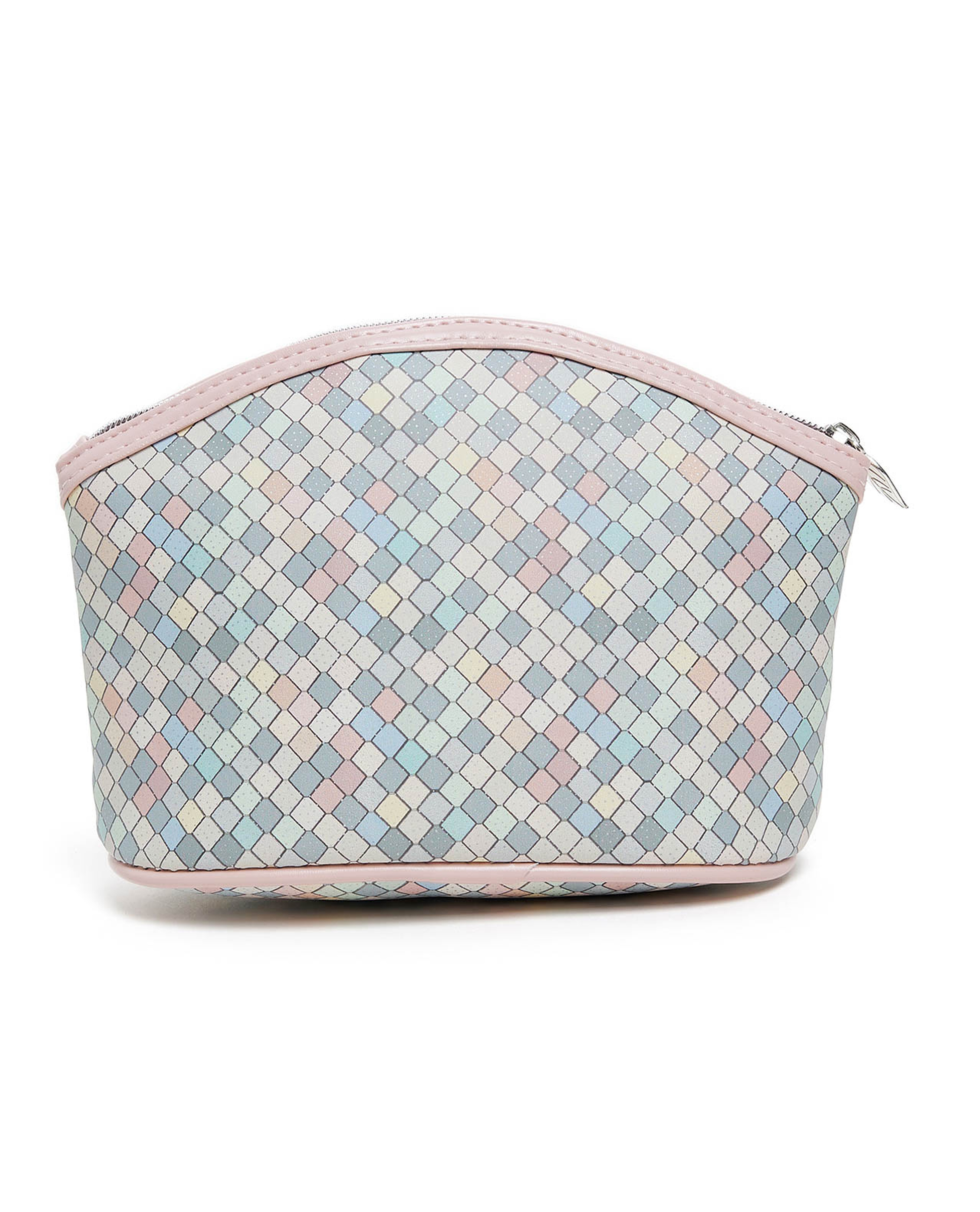 Patterned Cosmetic Pouch