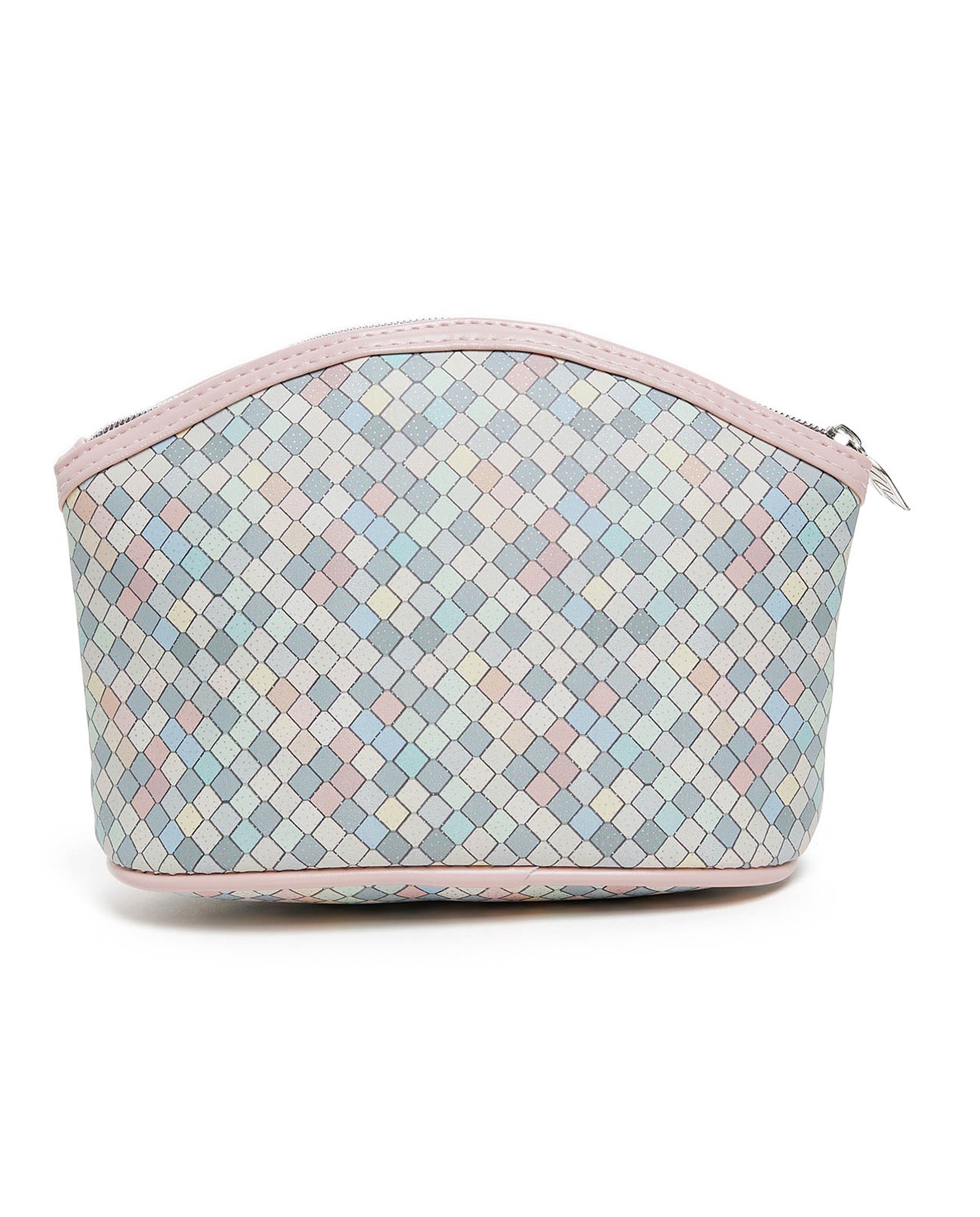 Patterned Cosmetic Pouch
