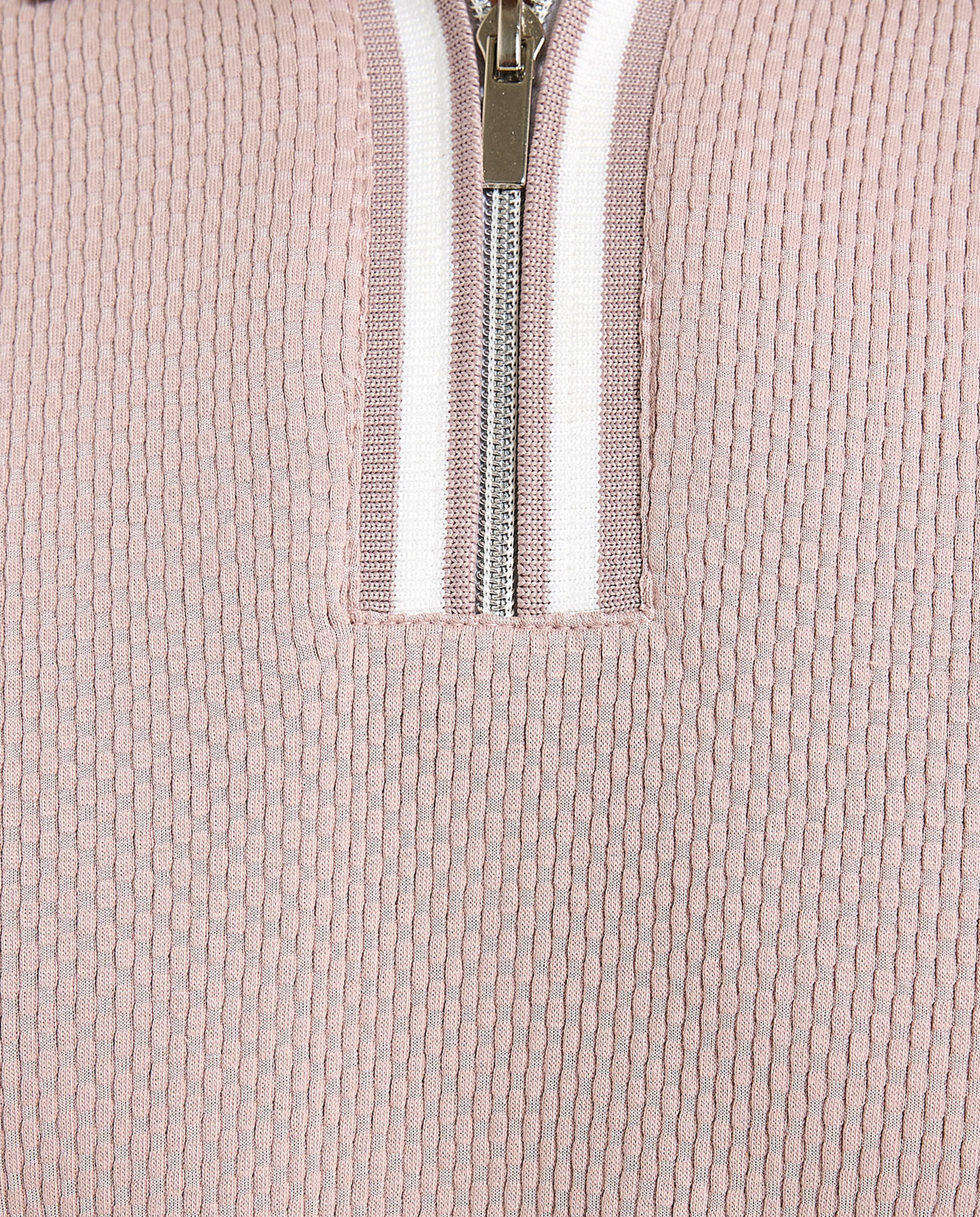 Contrast Tipping Polo T-Shirt with Short Sleeves