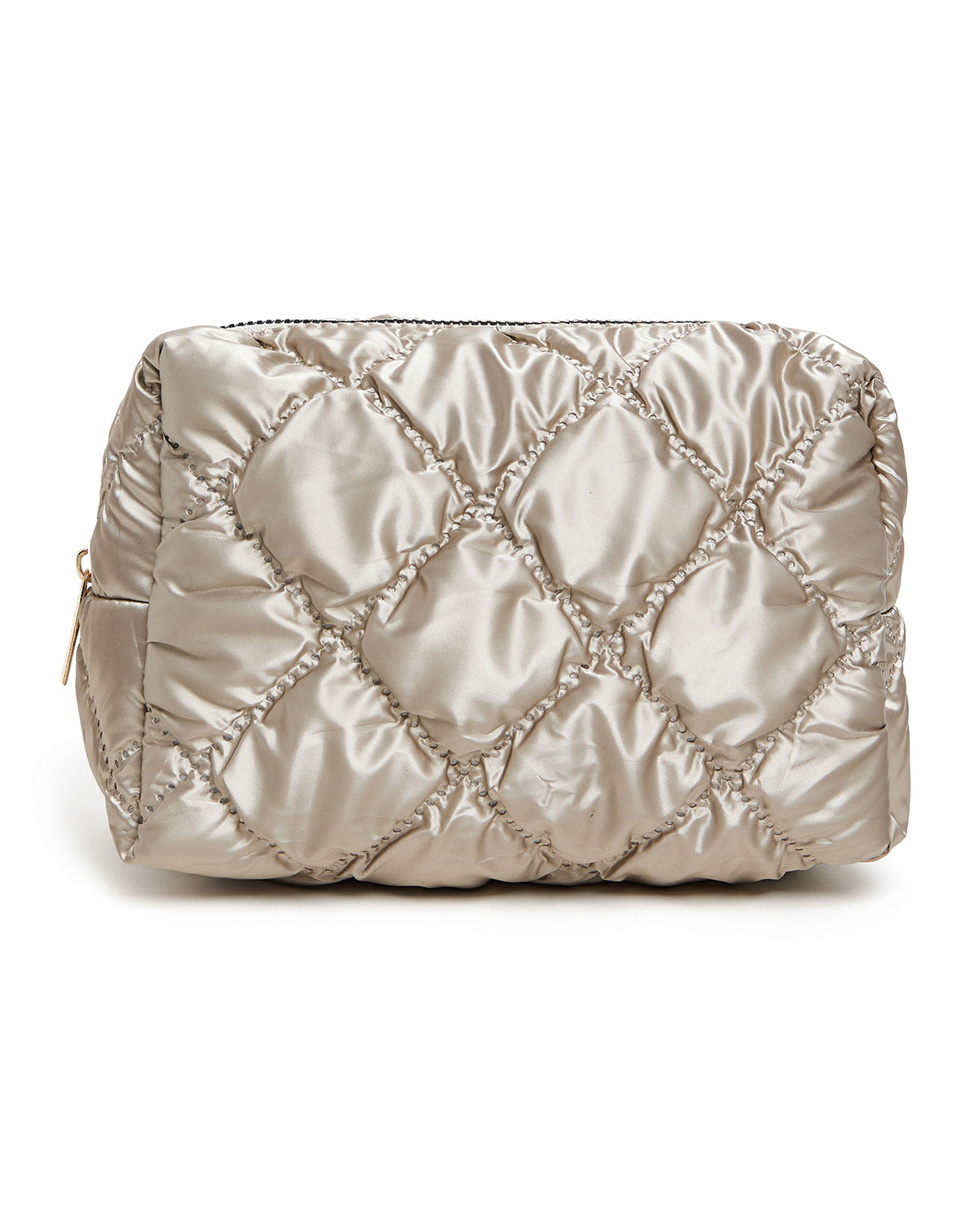 Quilted Cosmetic Pouch