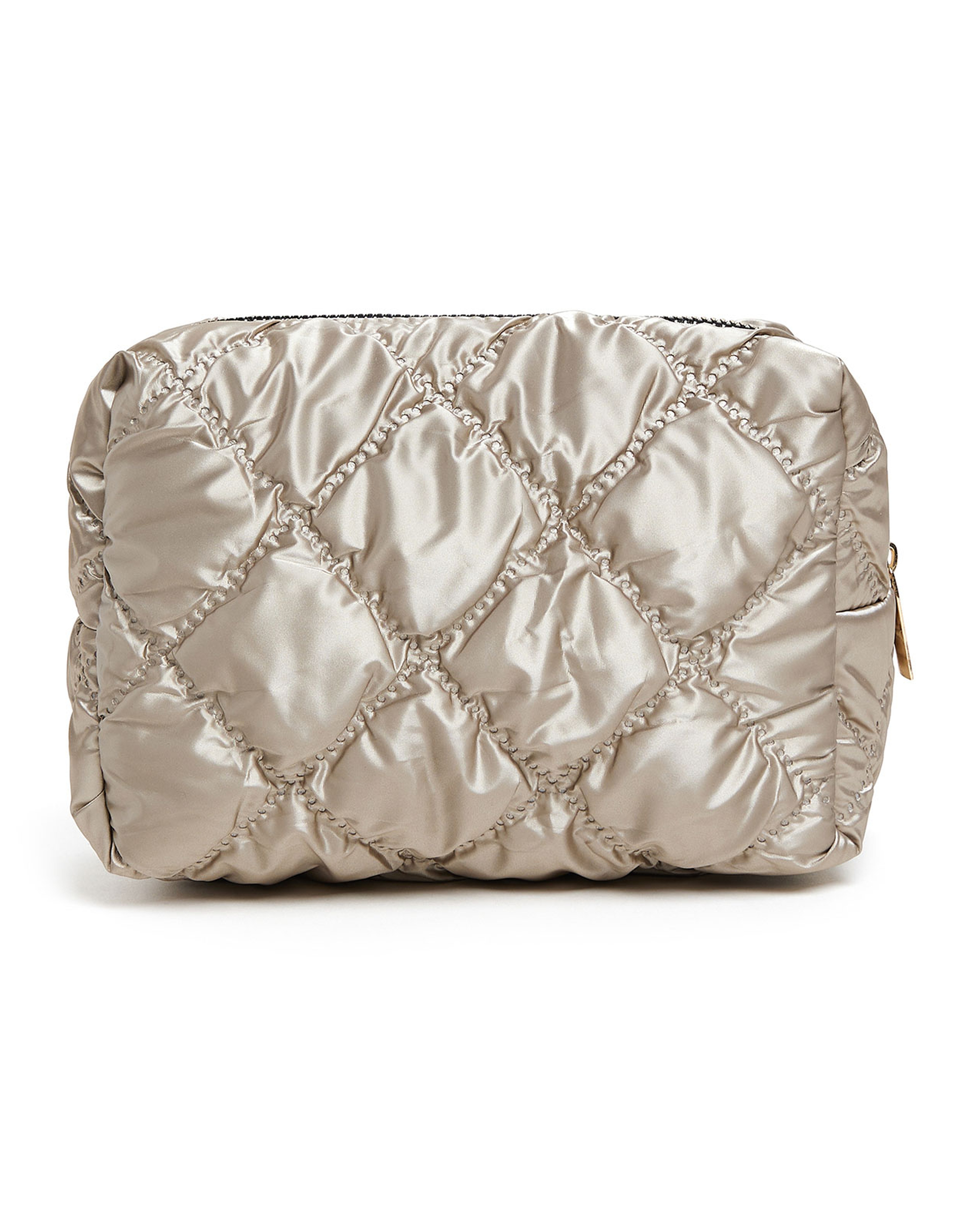 Quilted Cosmetic Pouch