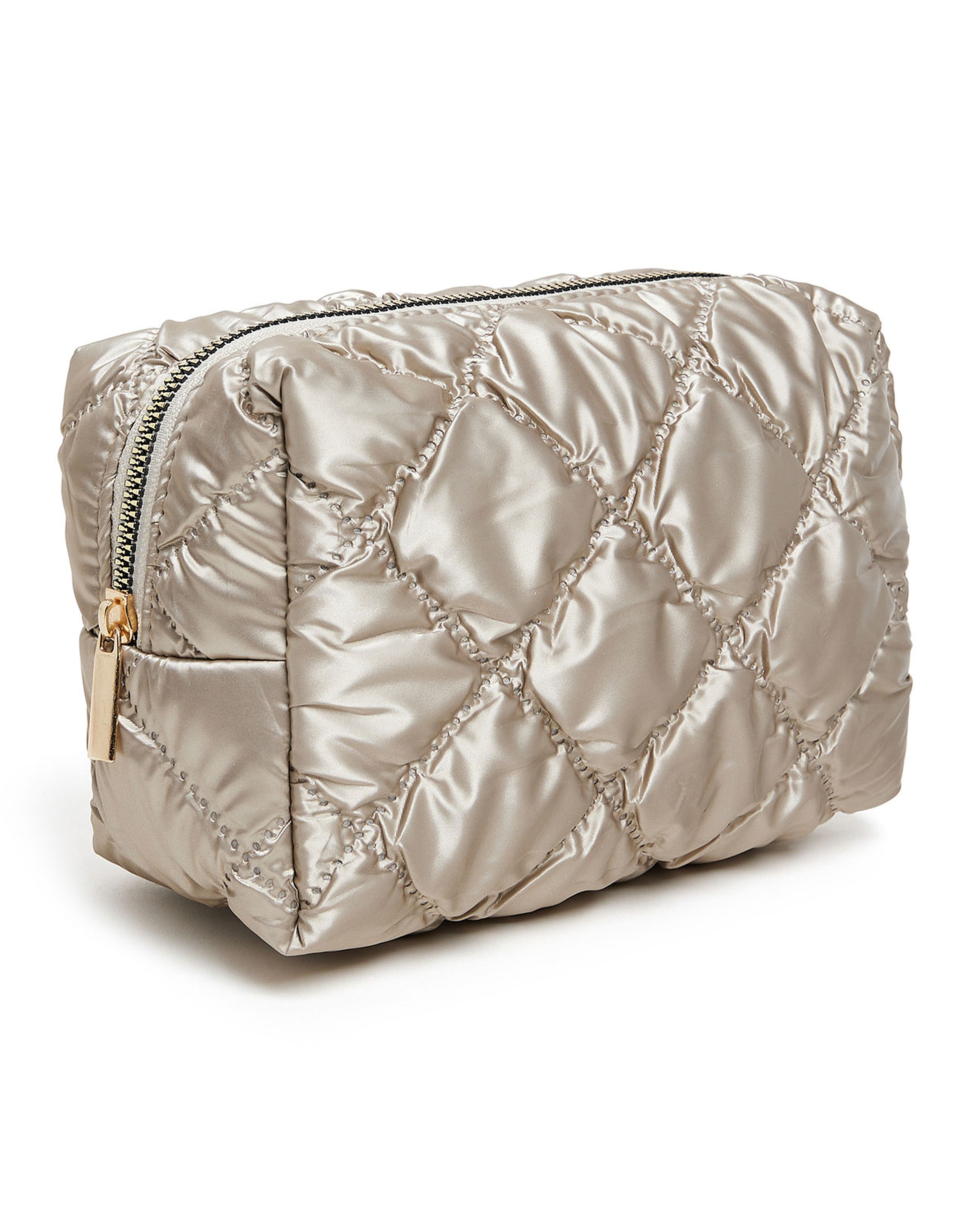 Quilted Cosmetic Pouch