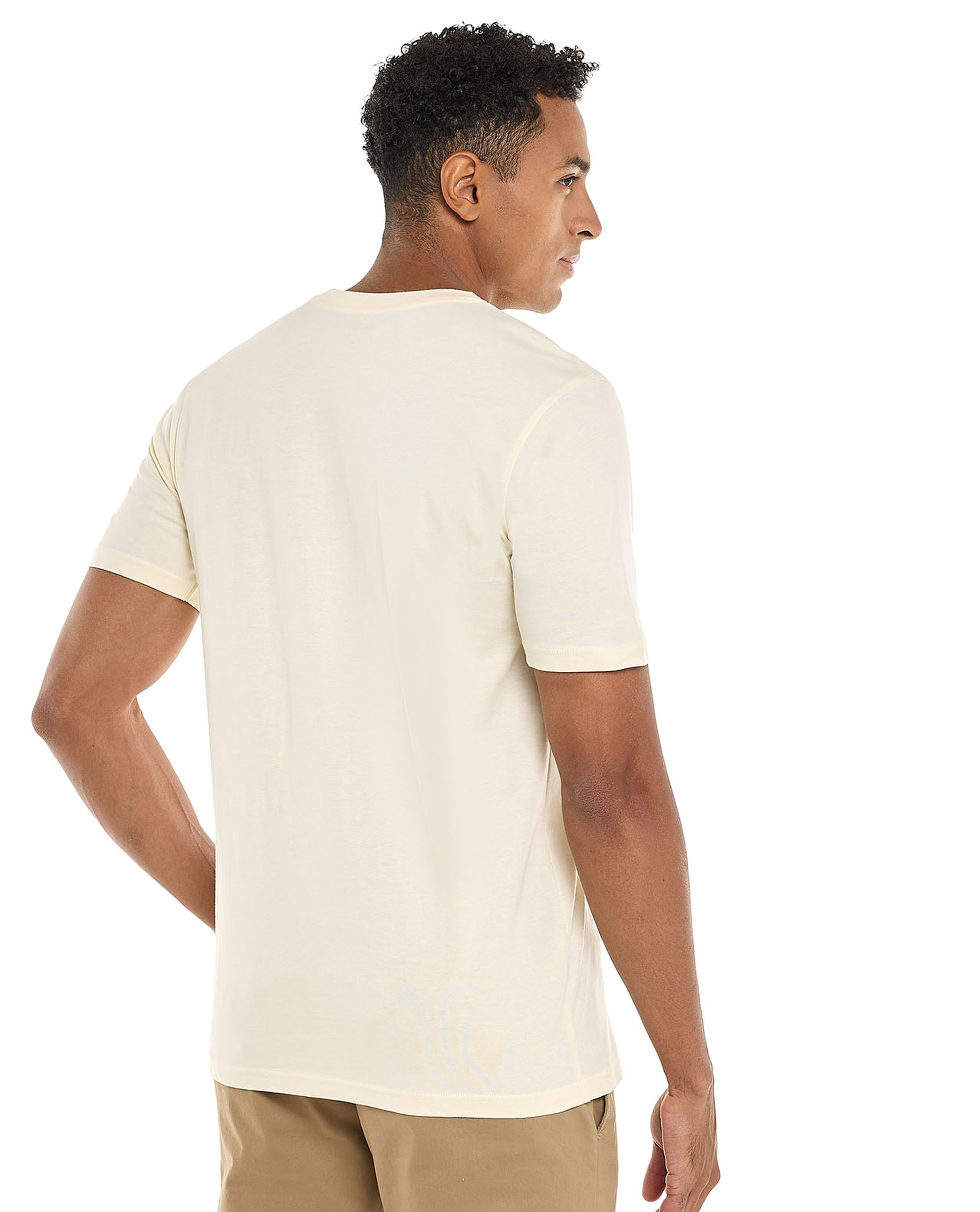 Printed T-Shirt with Crew Neck and Short Sleeves