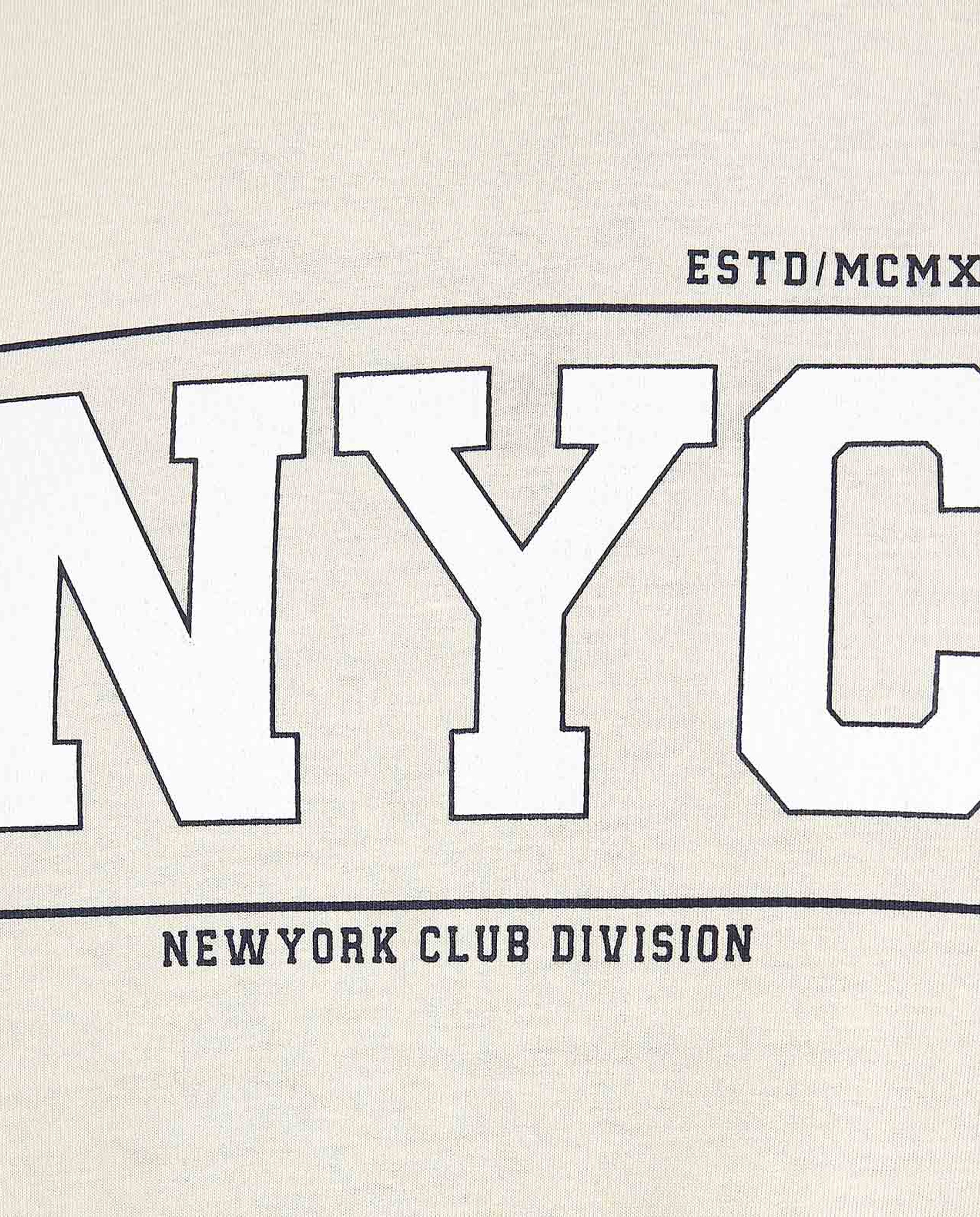 Printed T-Shirt with Crew Neck and Short Sleeves