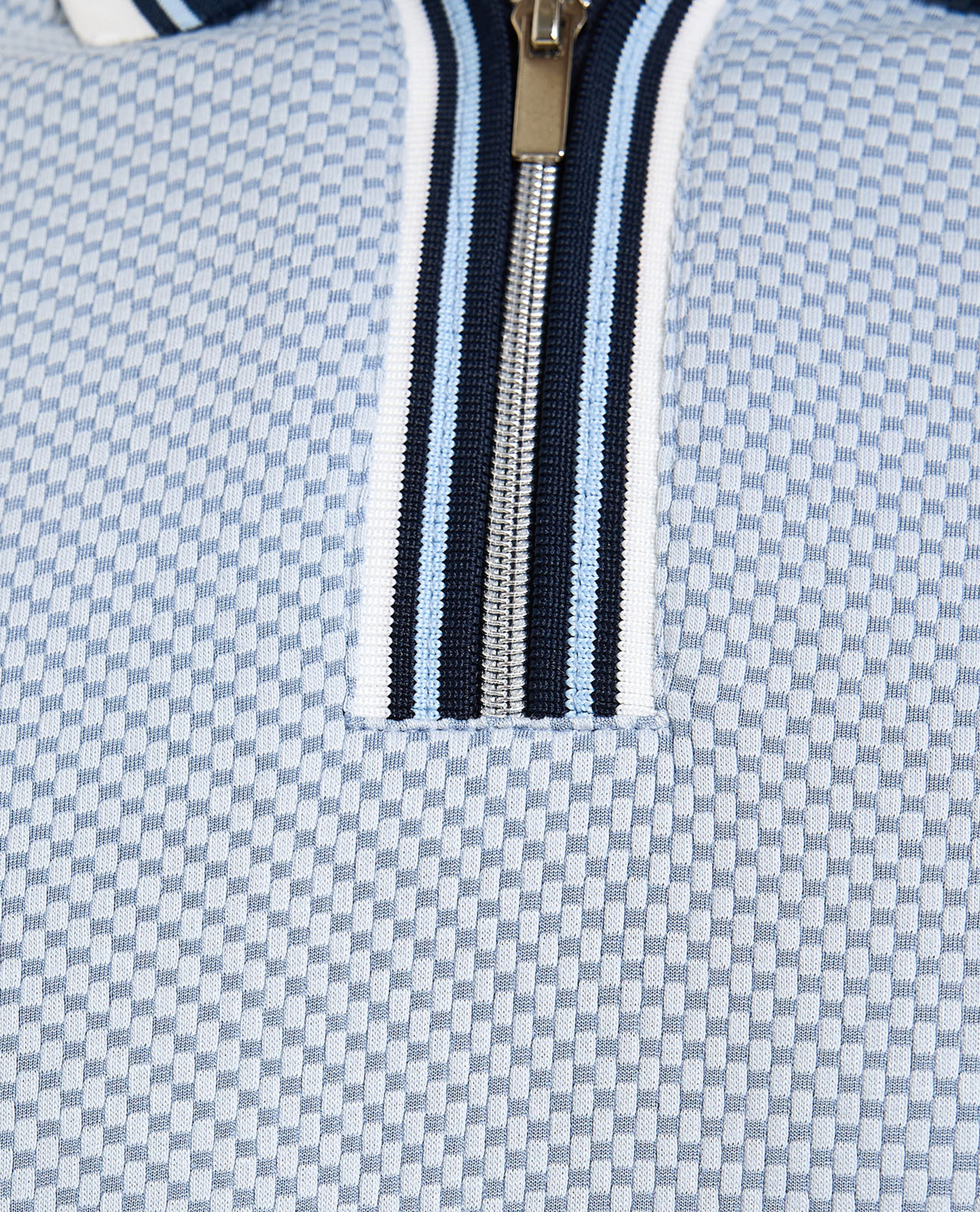 Contrast Tipping Polo T-Shirt with Short Sleeves