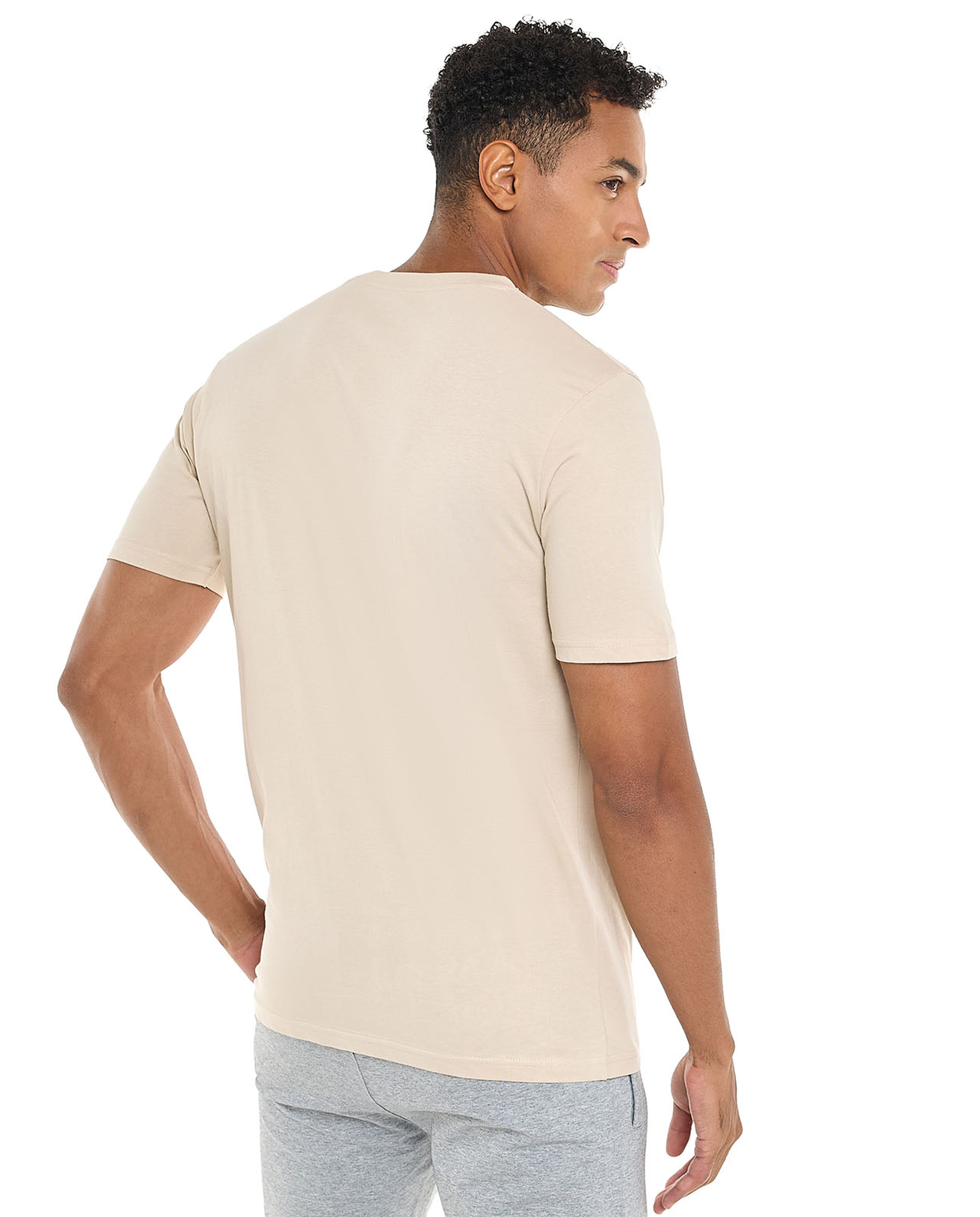 Printed T-Shirt with Crew Neck and Short Sleeves