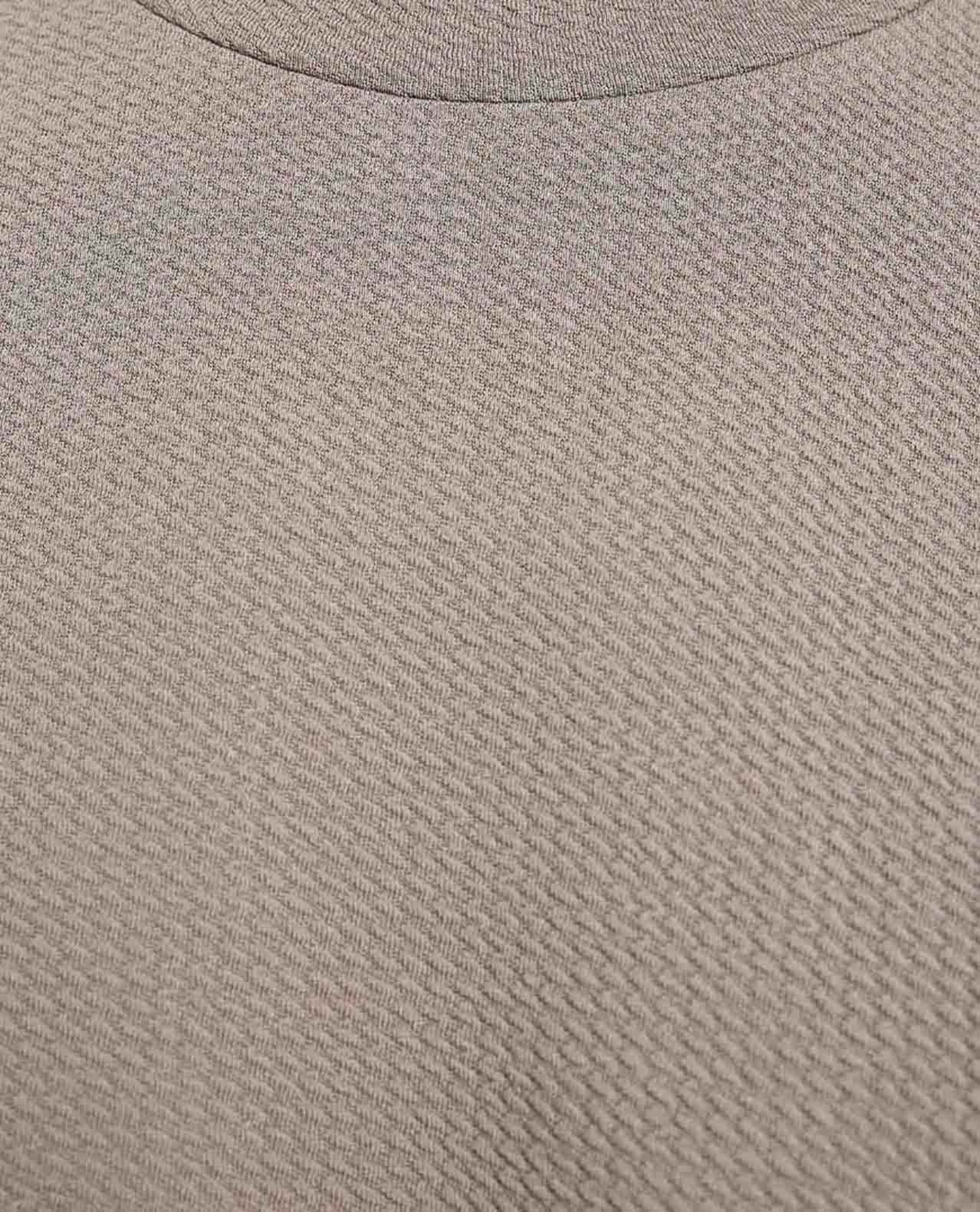 Solid T-Shirt with Crew Neck and Short Sleeves