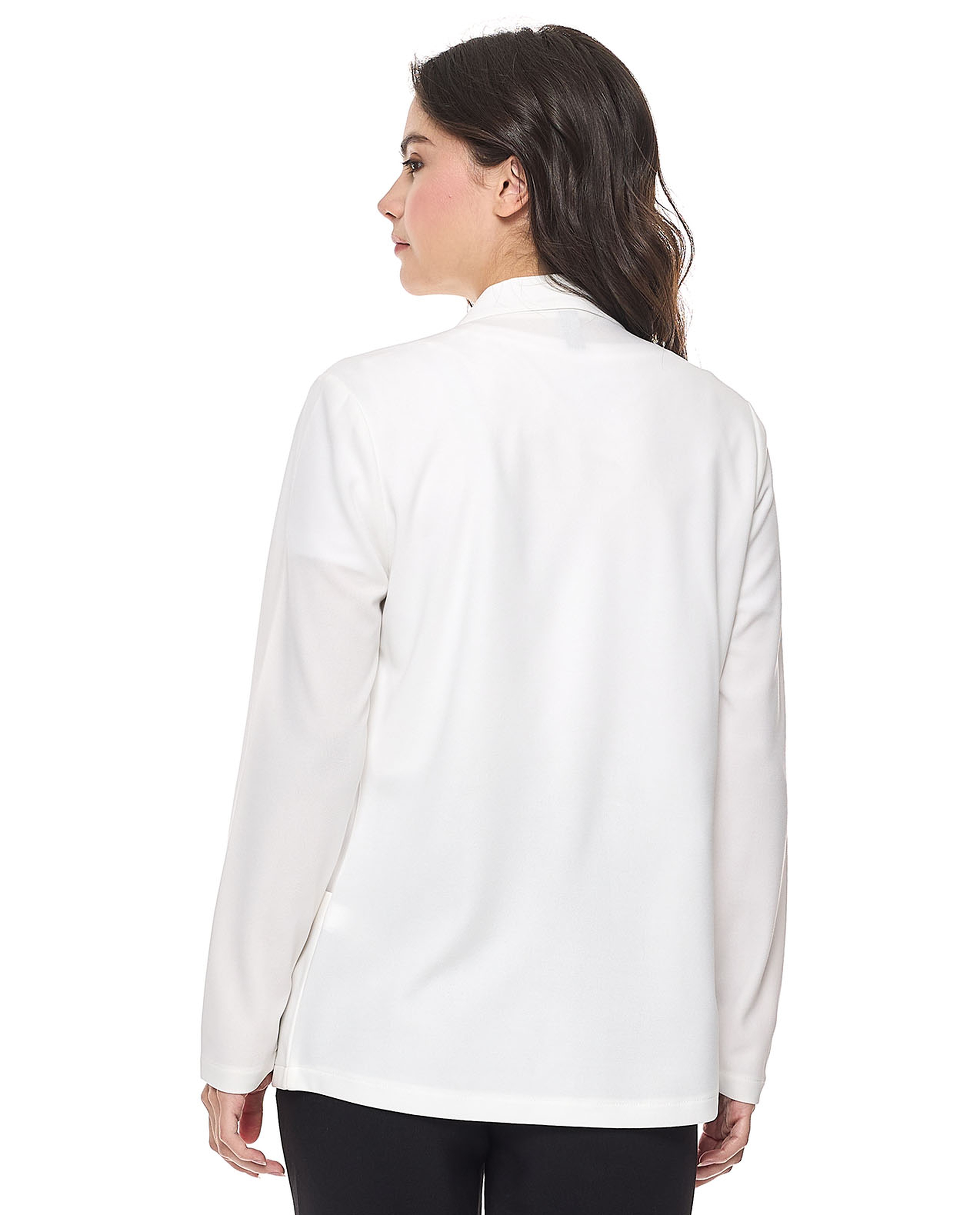 Solid Jacket with Long Sleeves