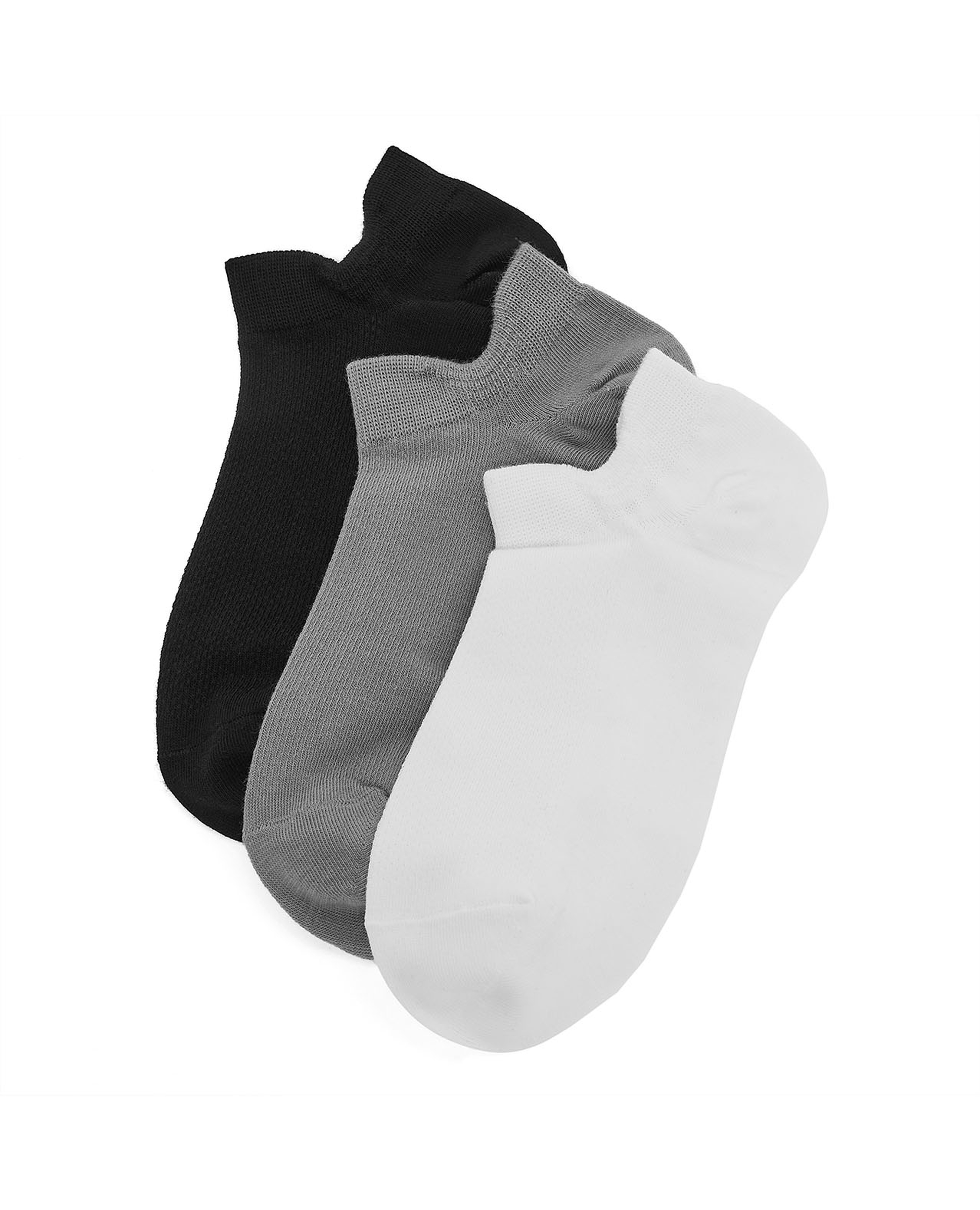 3 Pack Solid Ankle Socks