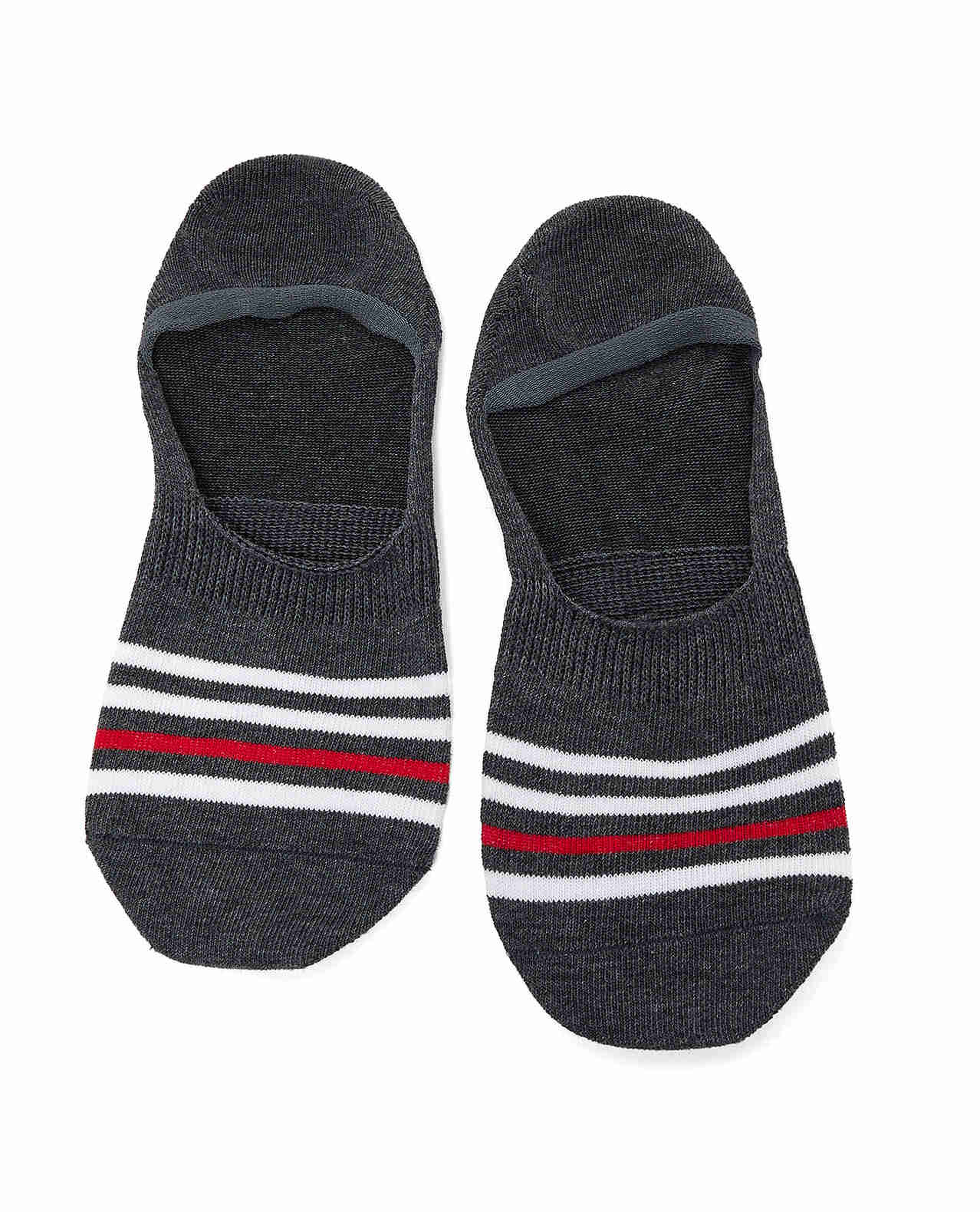 3 Pack Striped Ankle Socks