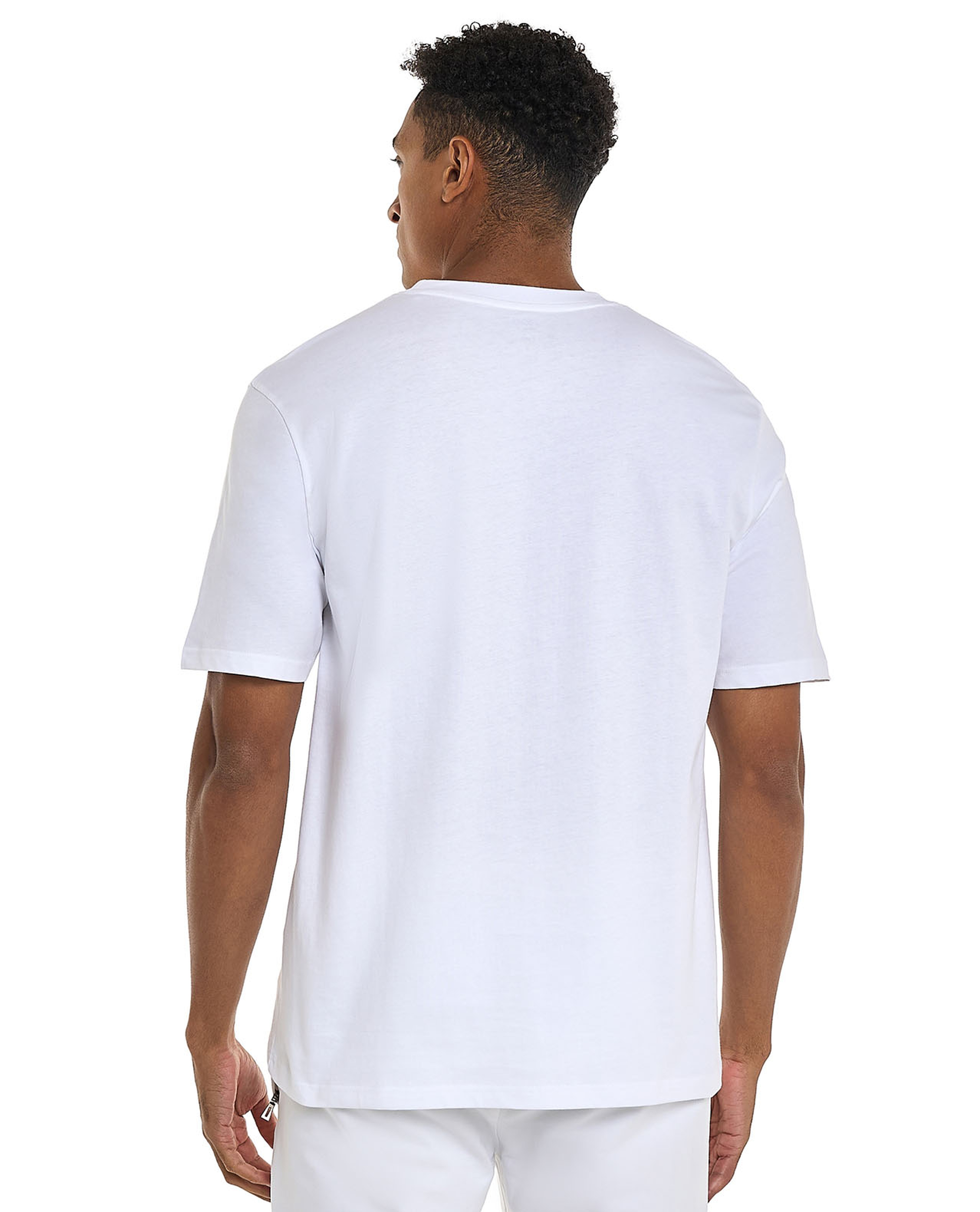 Printed T-Shirt with Crew Neck and Short Sleeves