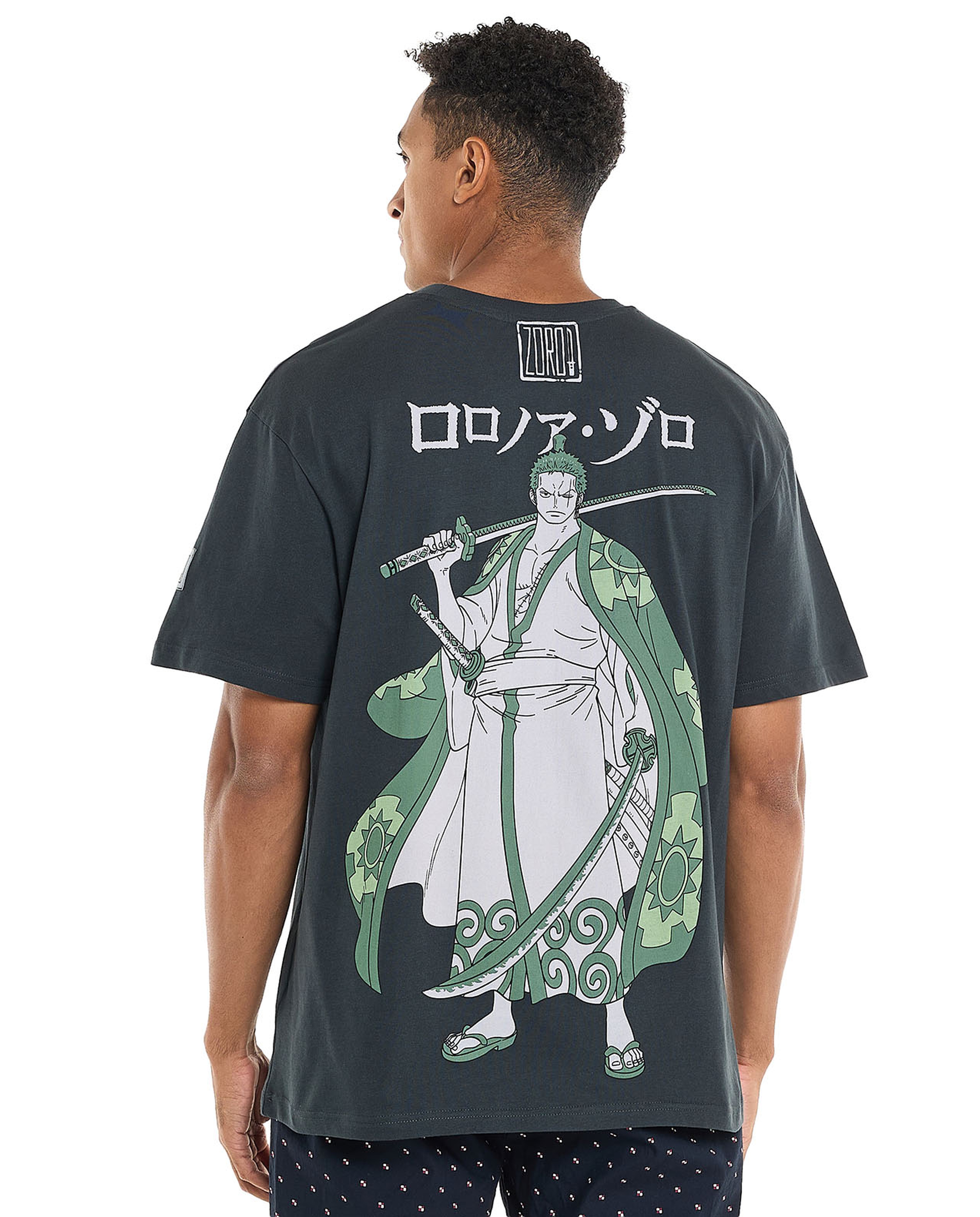 Typography Print T-Shirt with Crew Neck and Short Sleeves