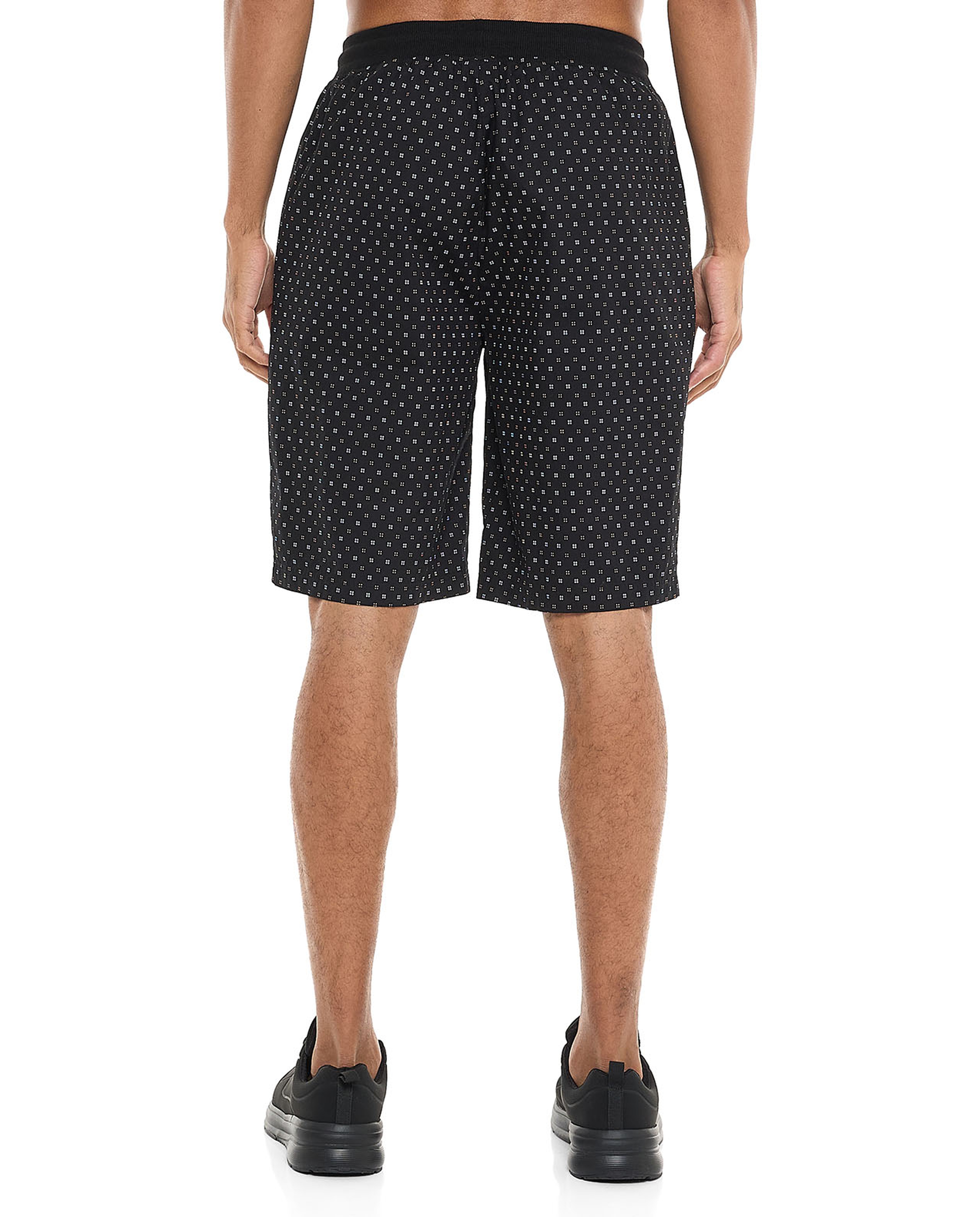 Printed Sleep Shorts with Drawstring Waist