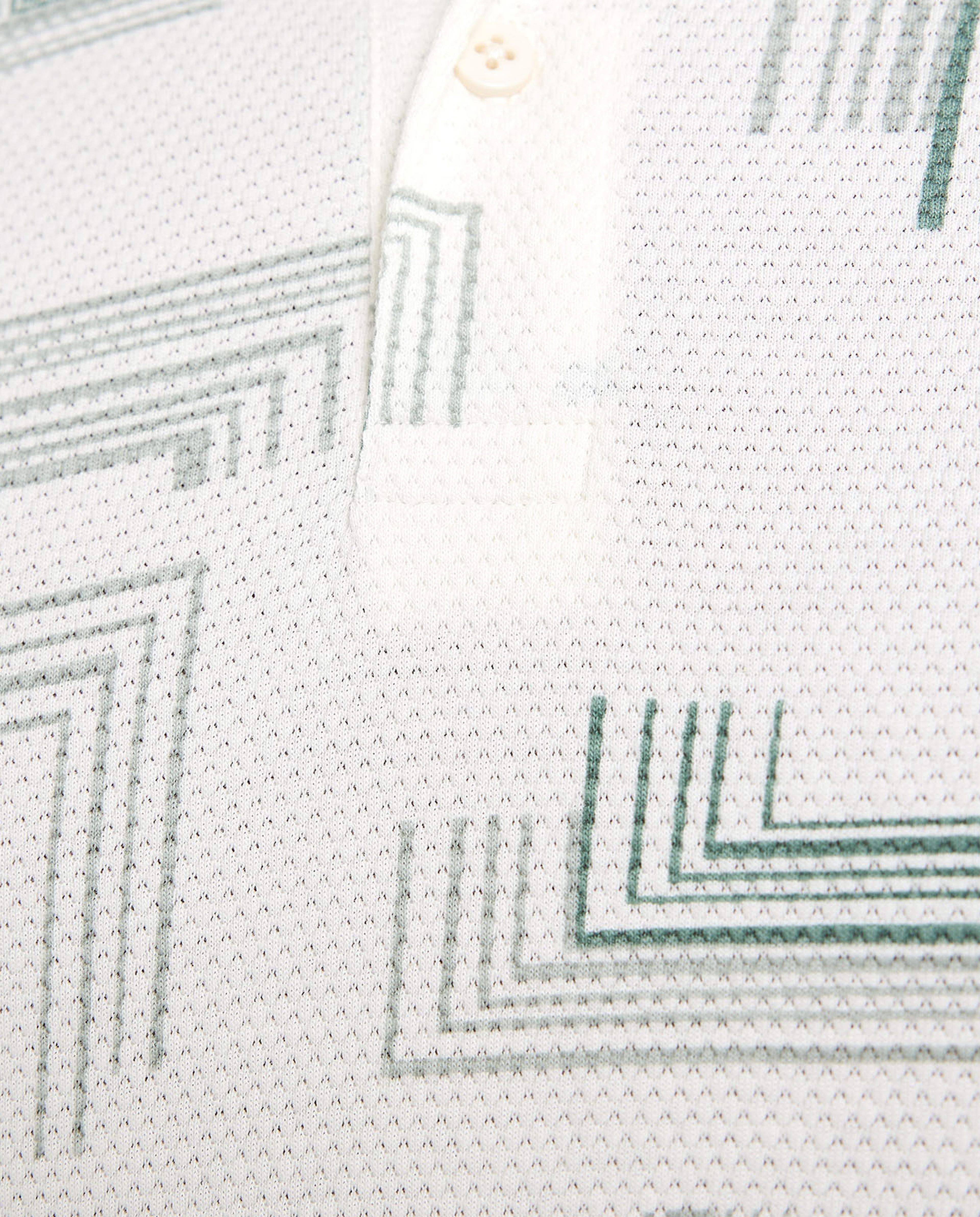 Printed Polo T-Shirt with Short Sleeves