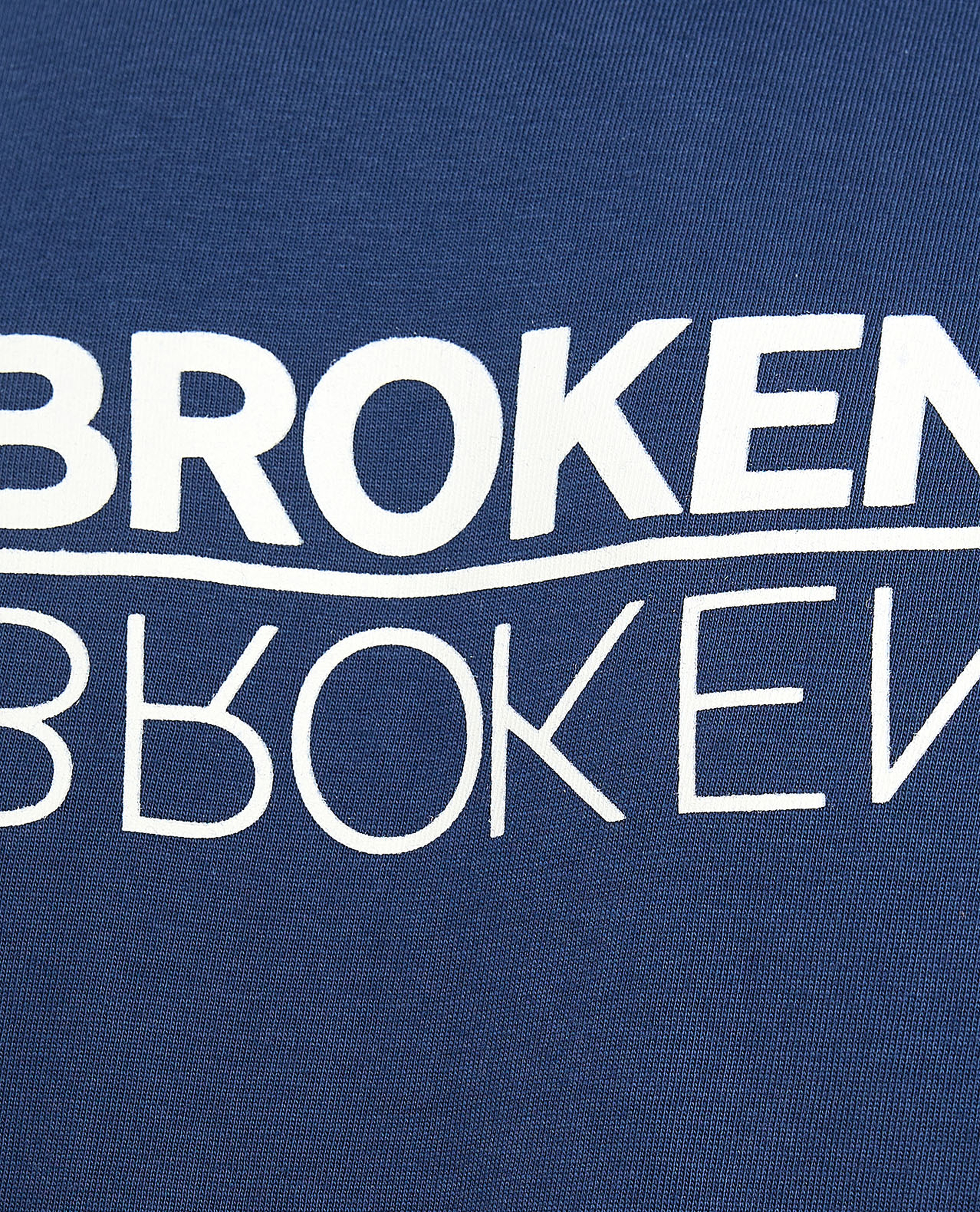 Typography Print T-Shirt with Crew Neck and Short Sleeves