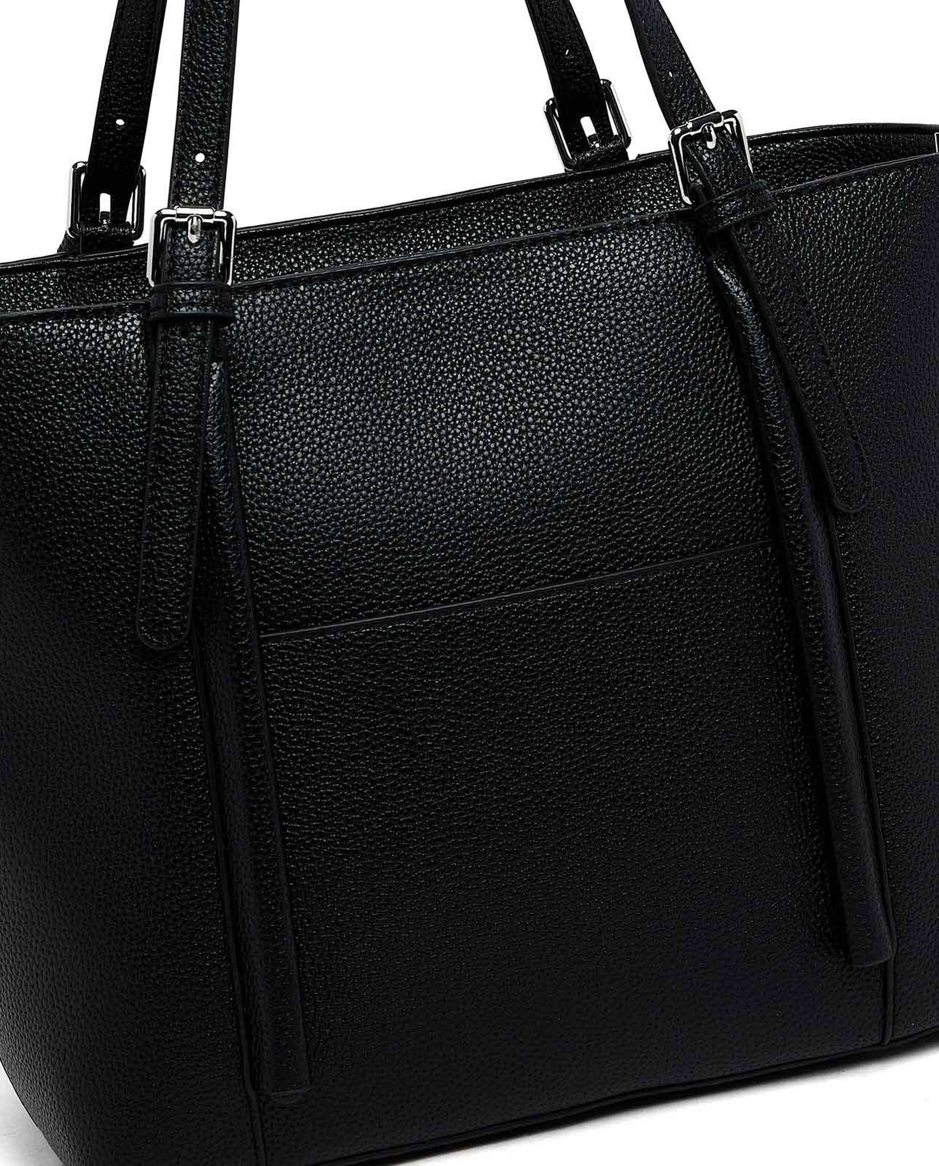 Textured Shoulder Bag