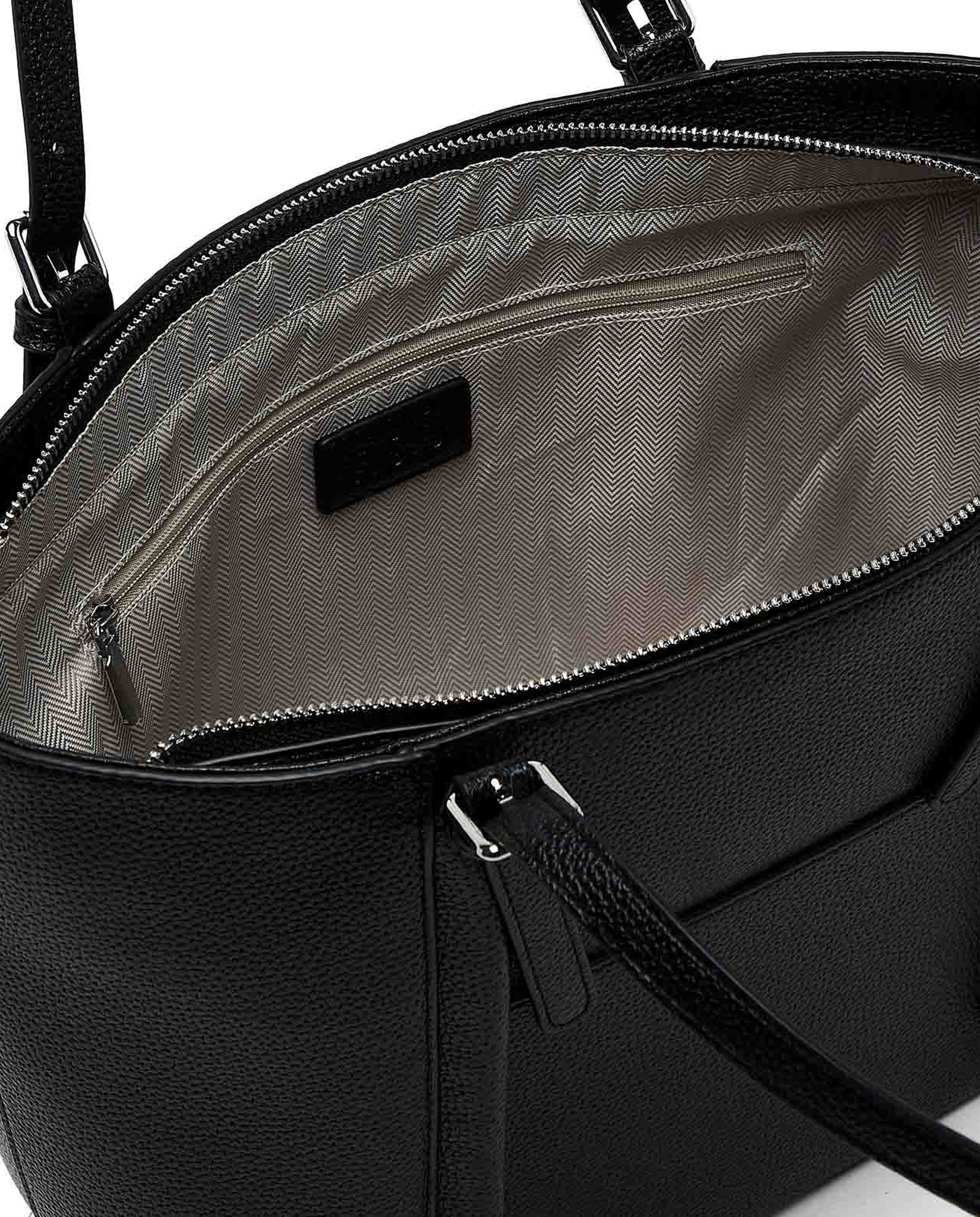 Textured Shoulder Bag