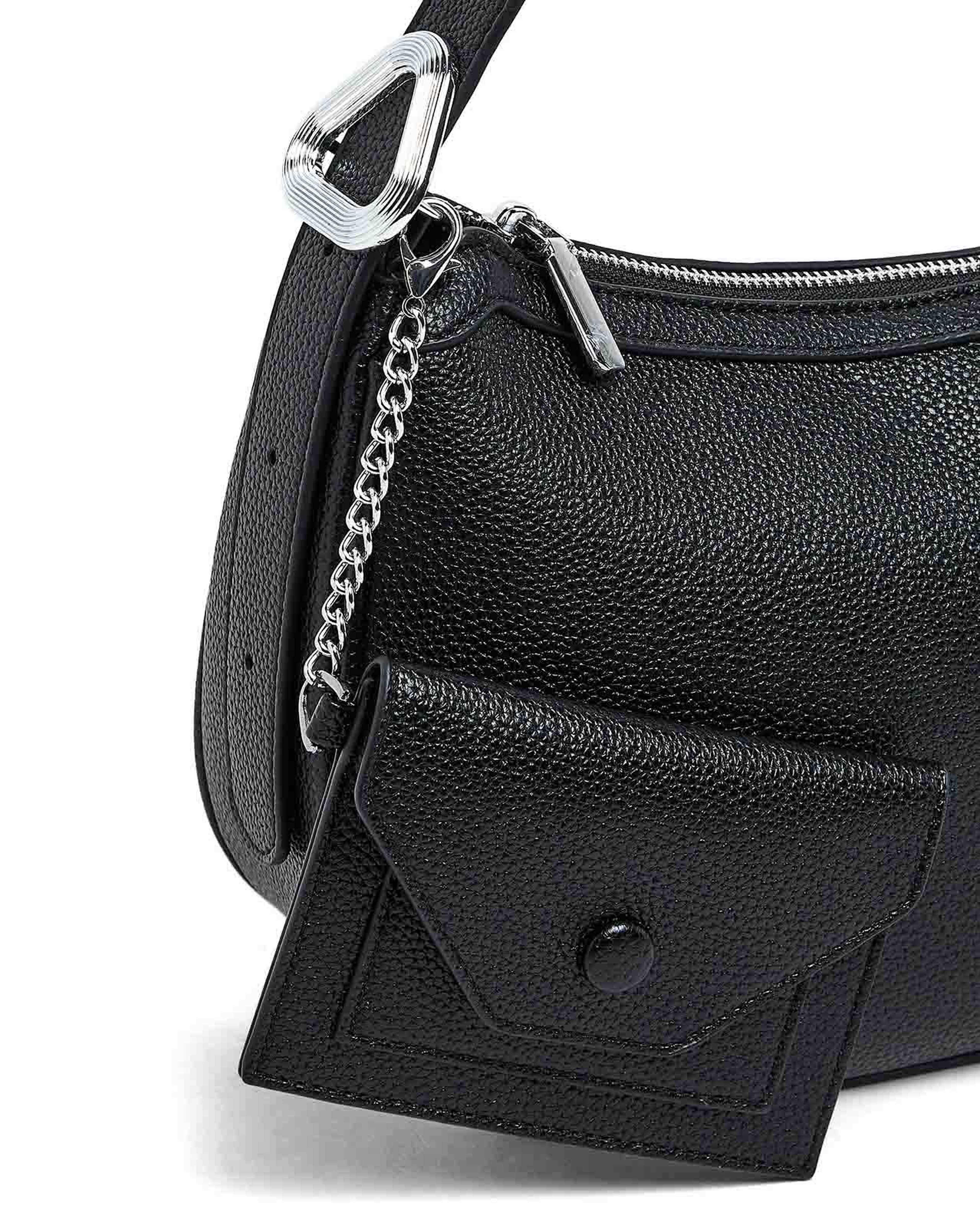 Textured Shoulder Bag
