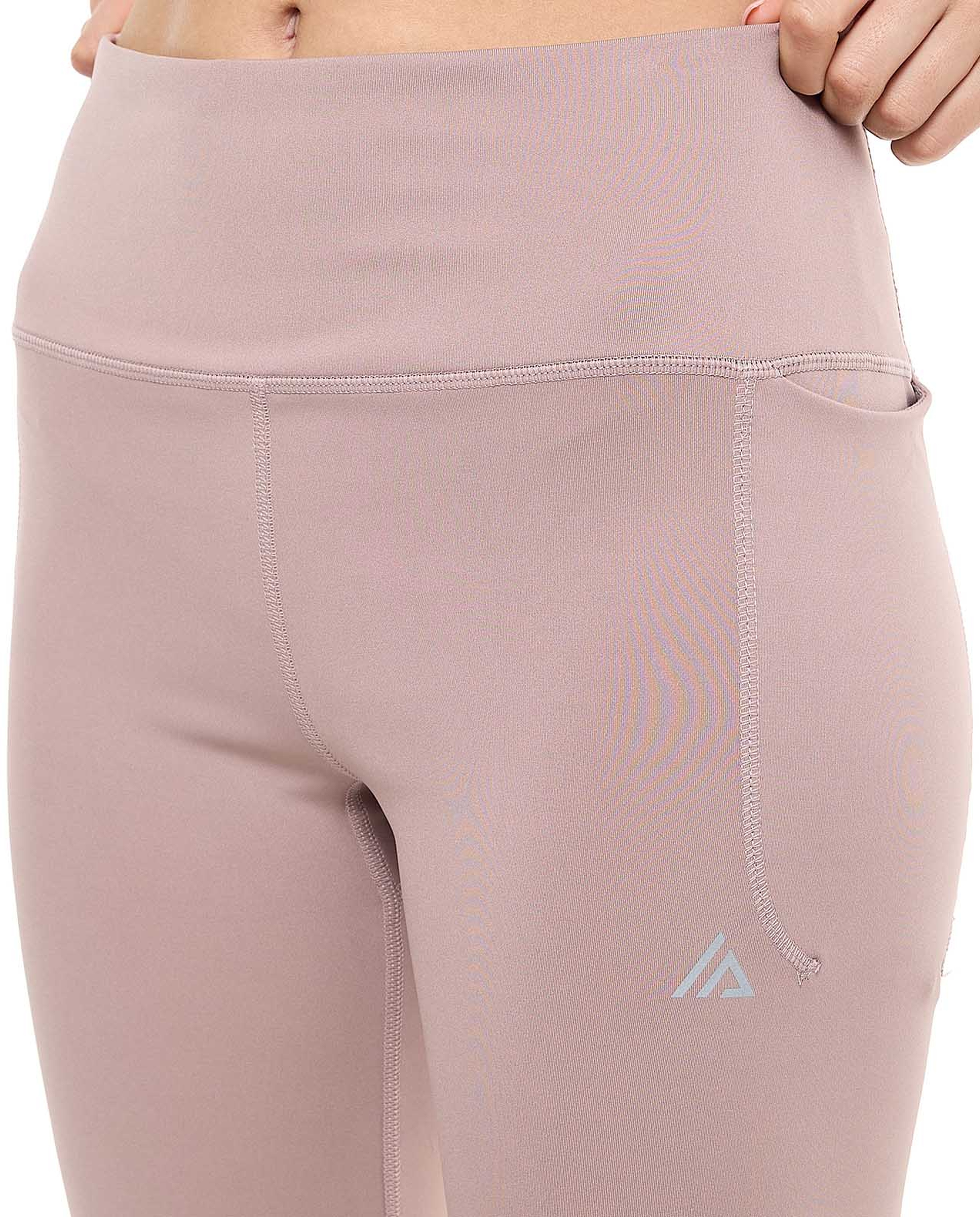 Utility Biker Shorts with Elastic Waist