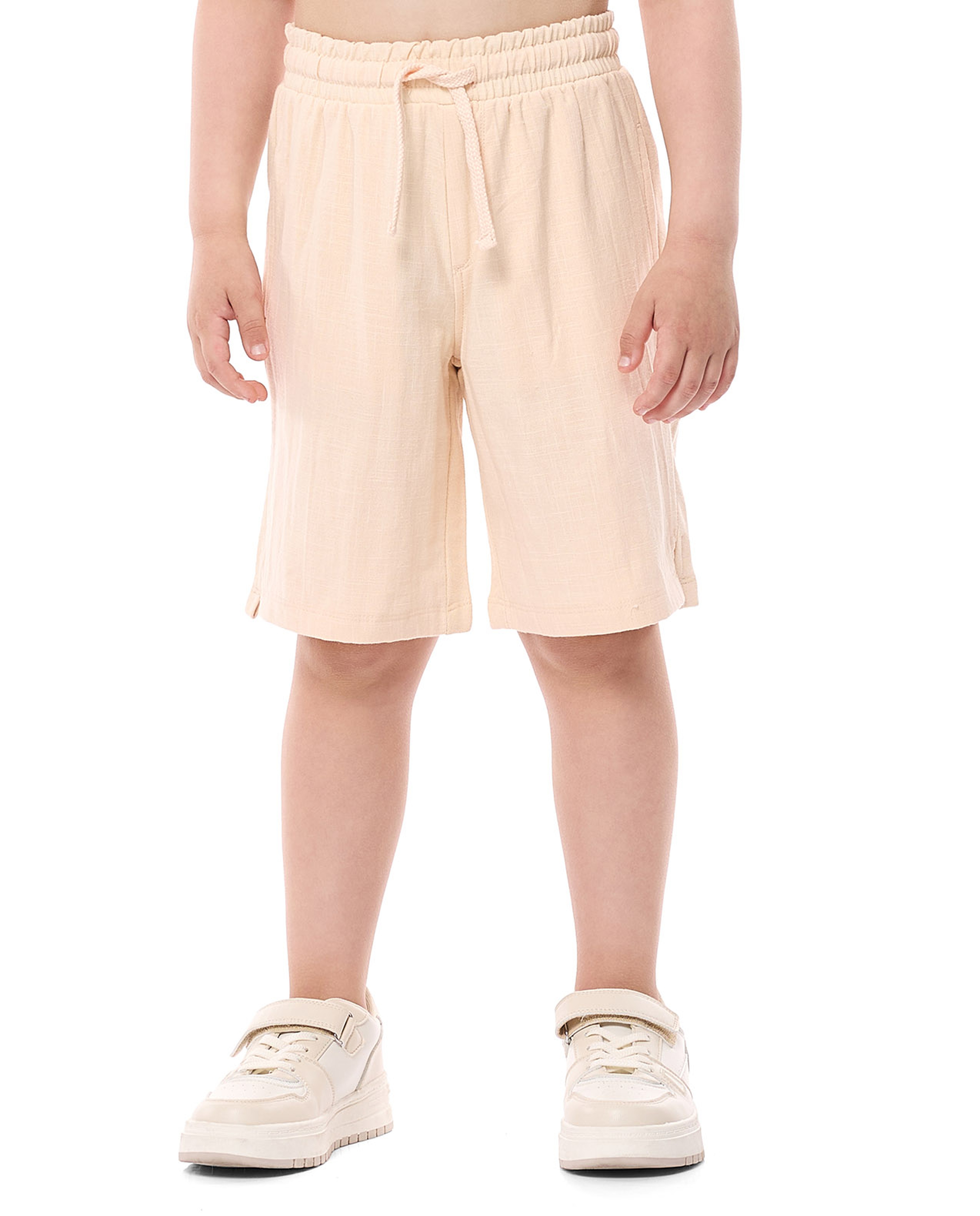 Embroidered Shirt and Shorts Set