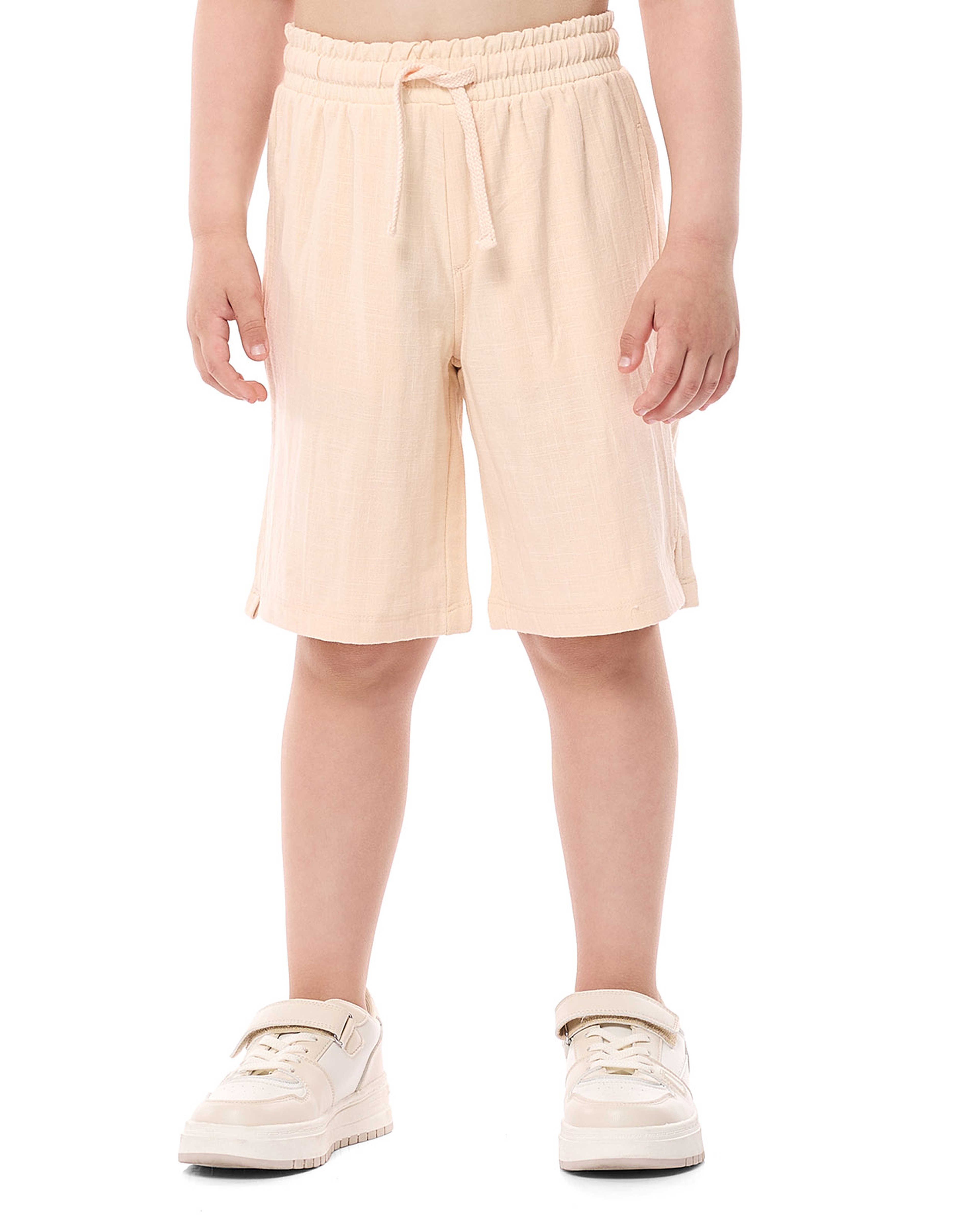 Embroidered Shirt and Shorts Set