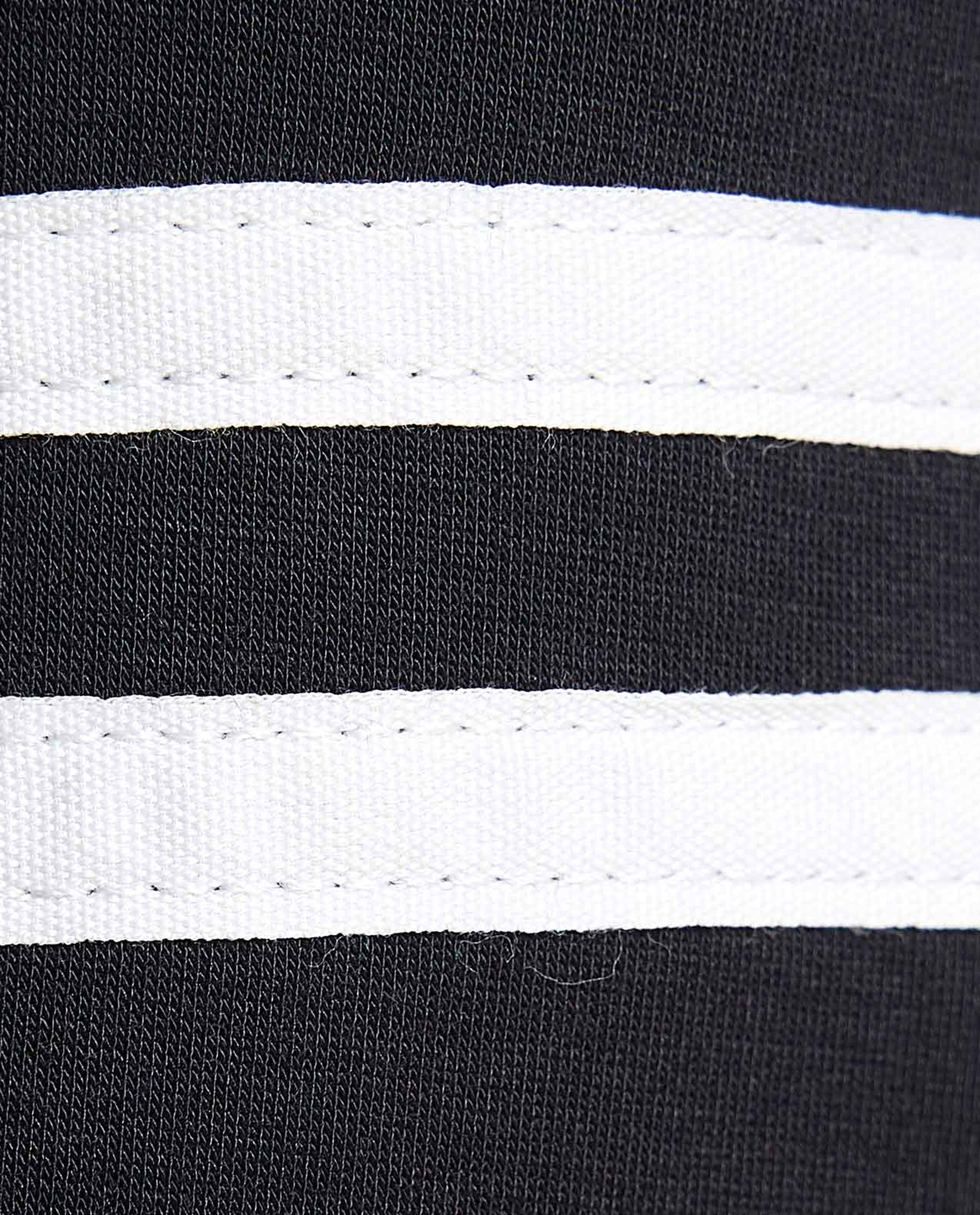 Stripe Detail Active T-Shirt with Crew Neck and Short Sleeves
