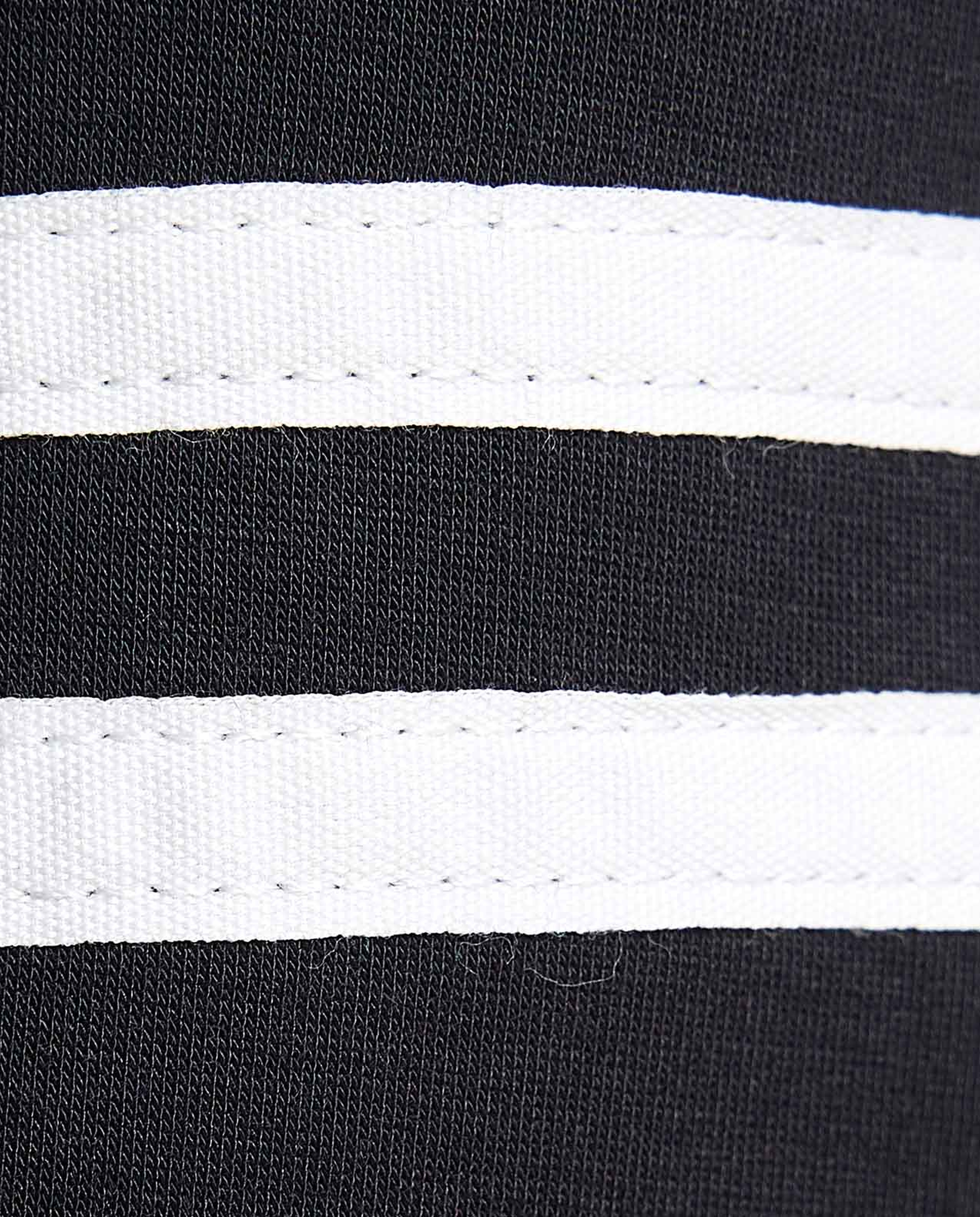 Stripe Detail Active T-Shirt with Crew Neck and Short Sleeves