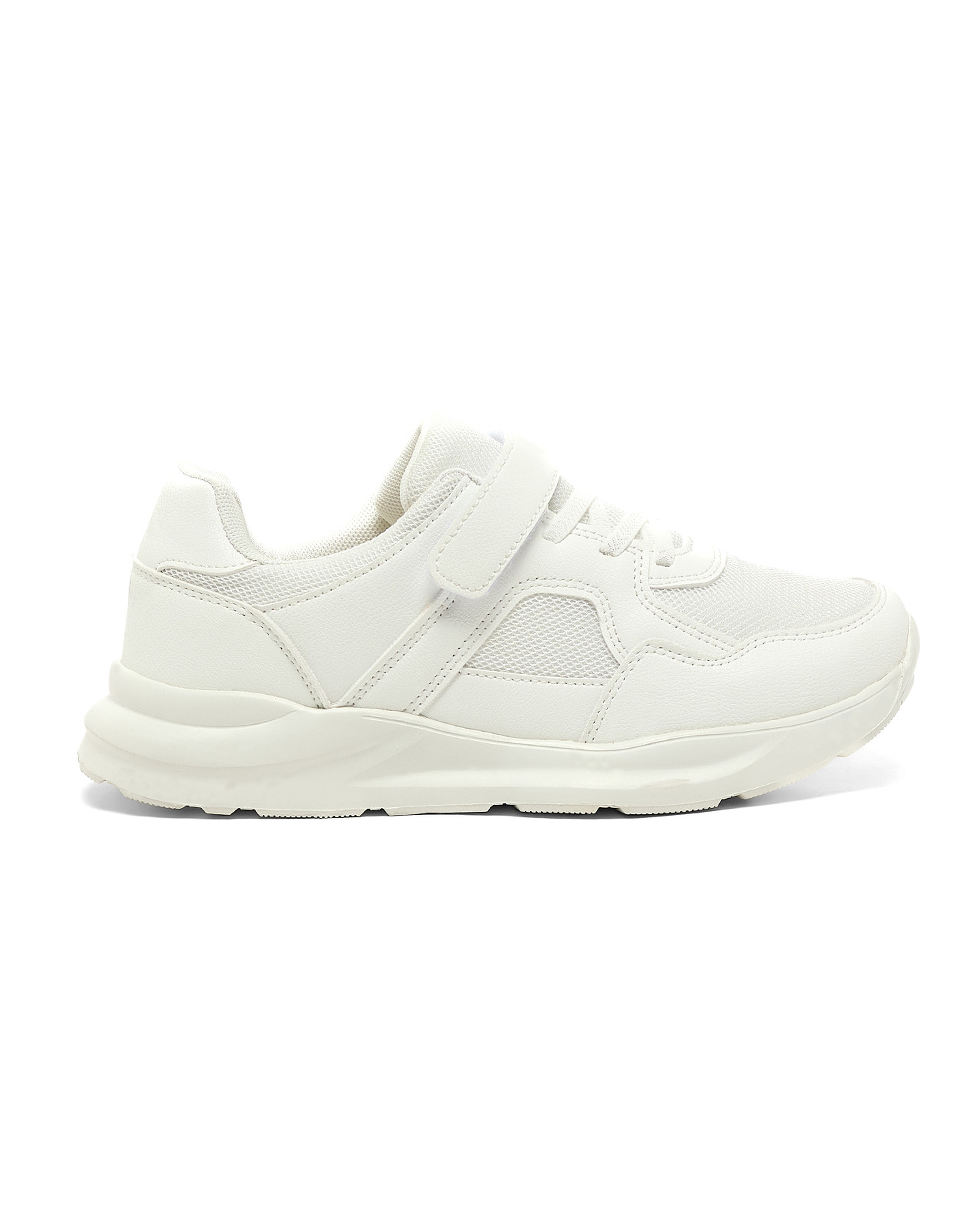 Mesh Detail School Shoes with Velcro Closure