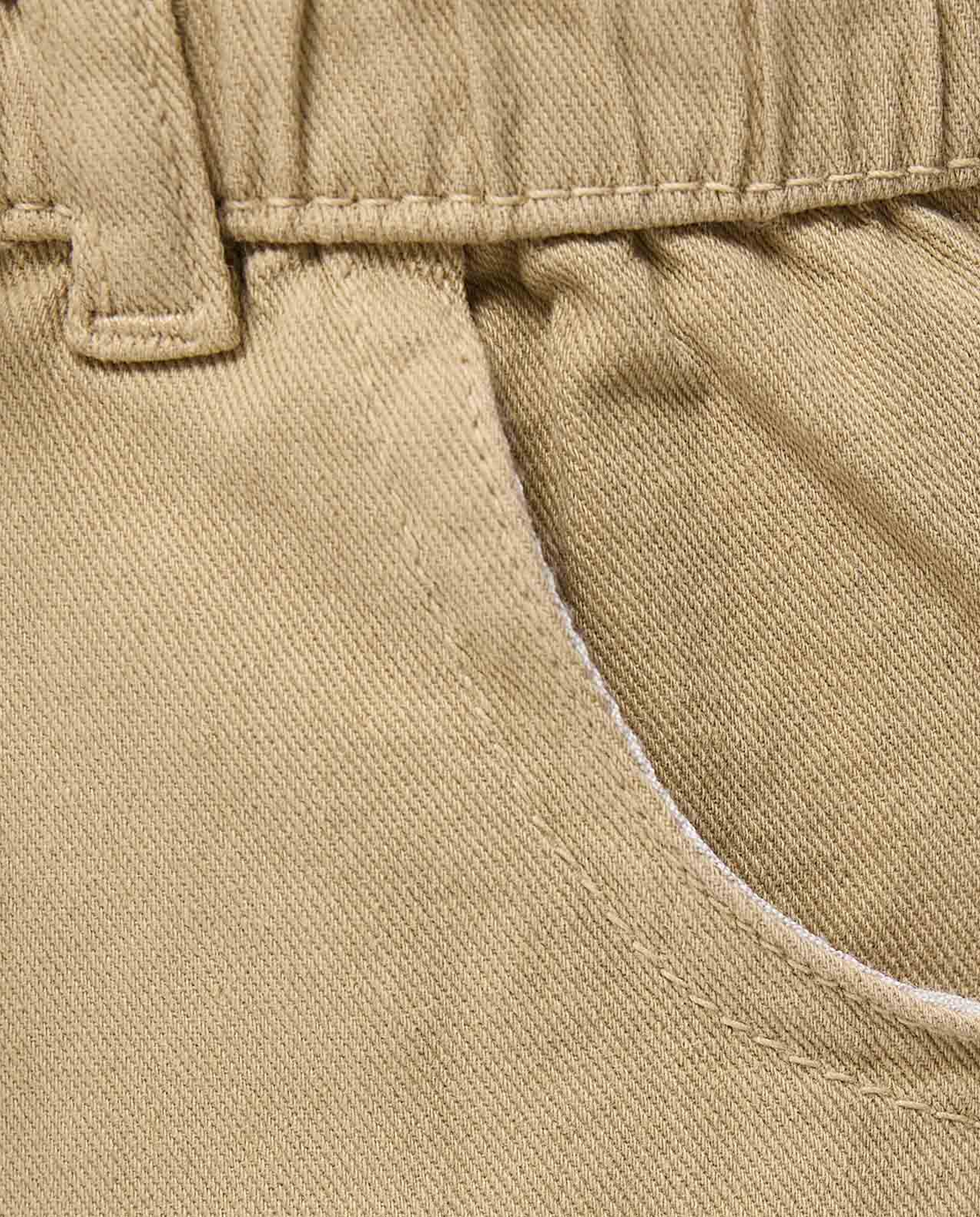 Solid Shorts with Drawstring Waist