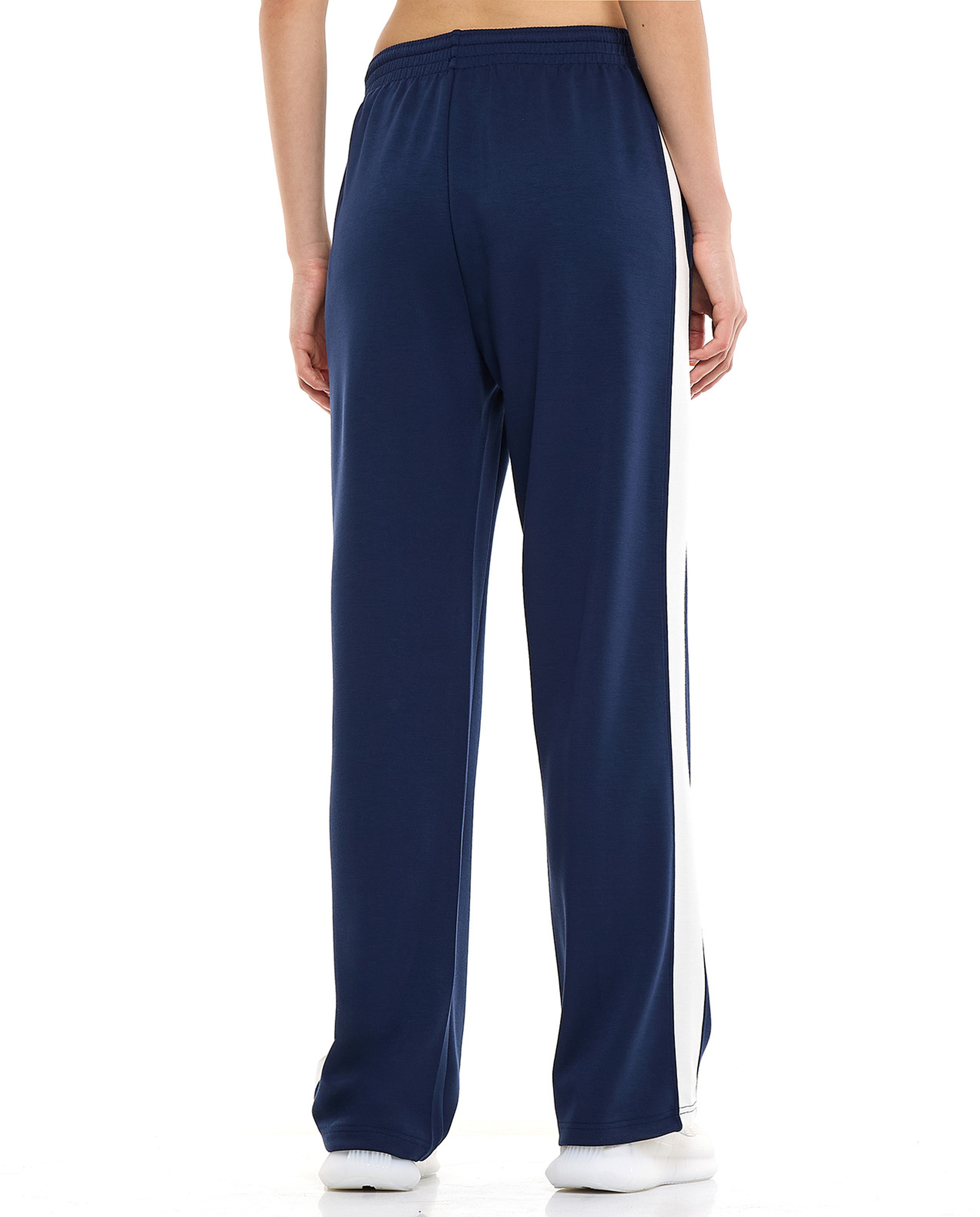 Side Striped Trackpant with Elastic Waist