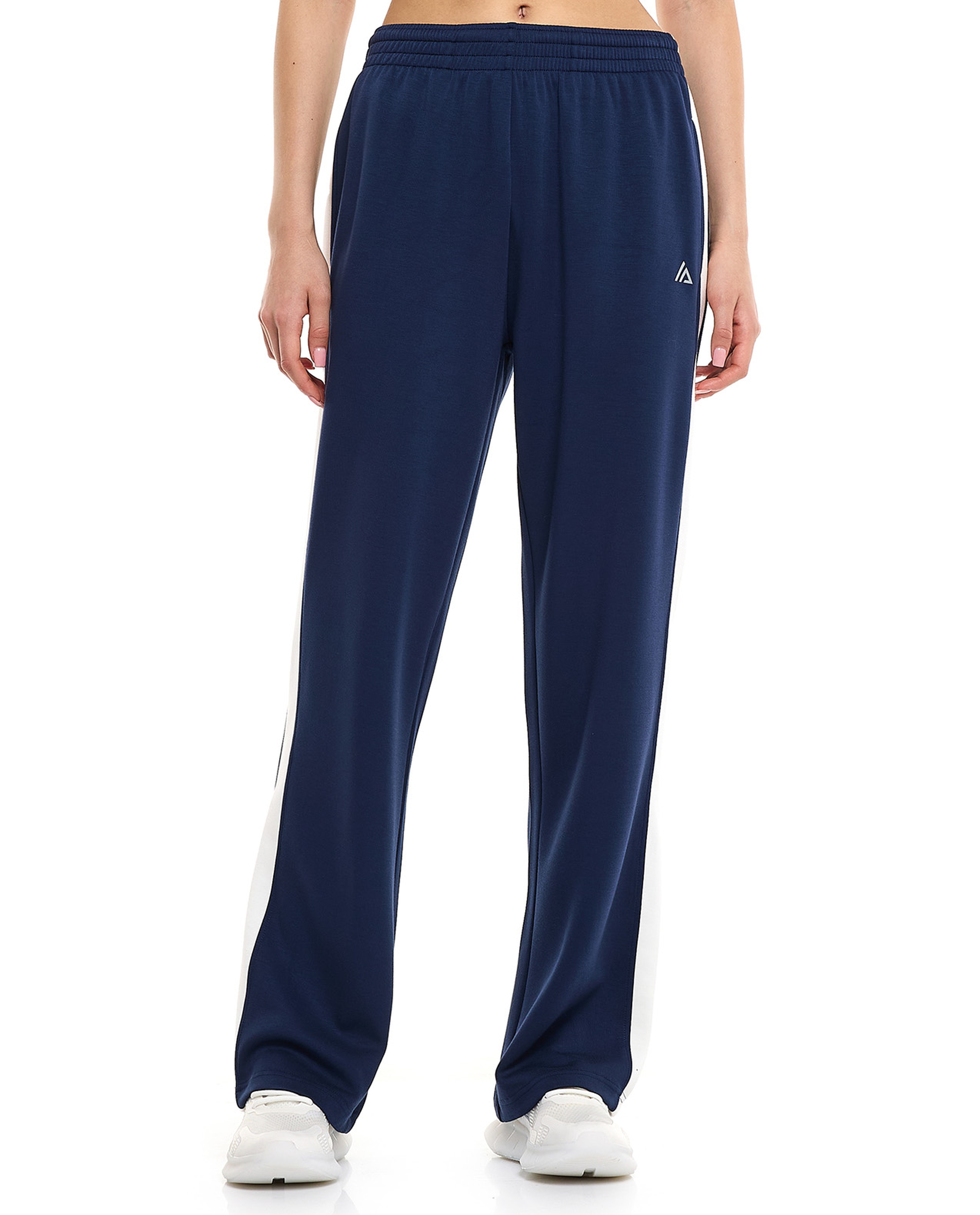Side Striped Trackpant with Elastic Waist