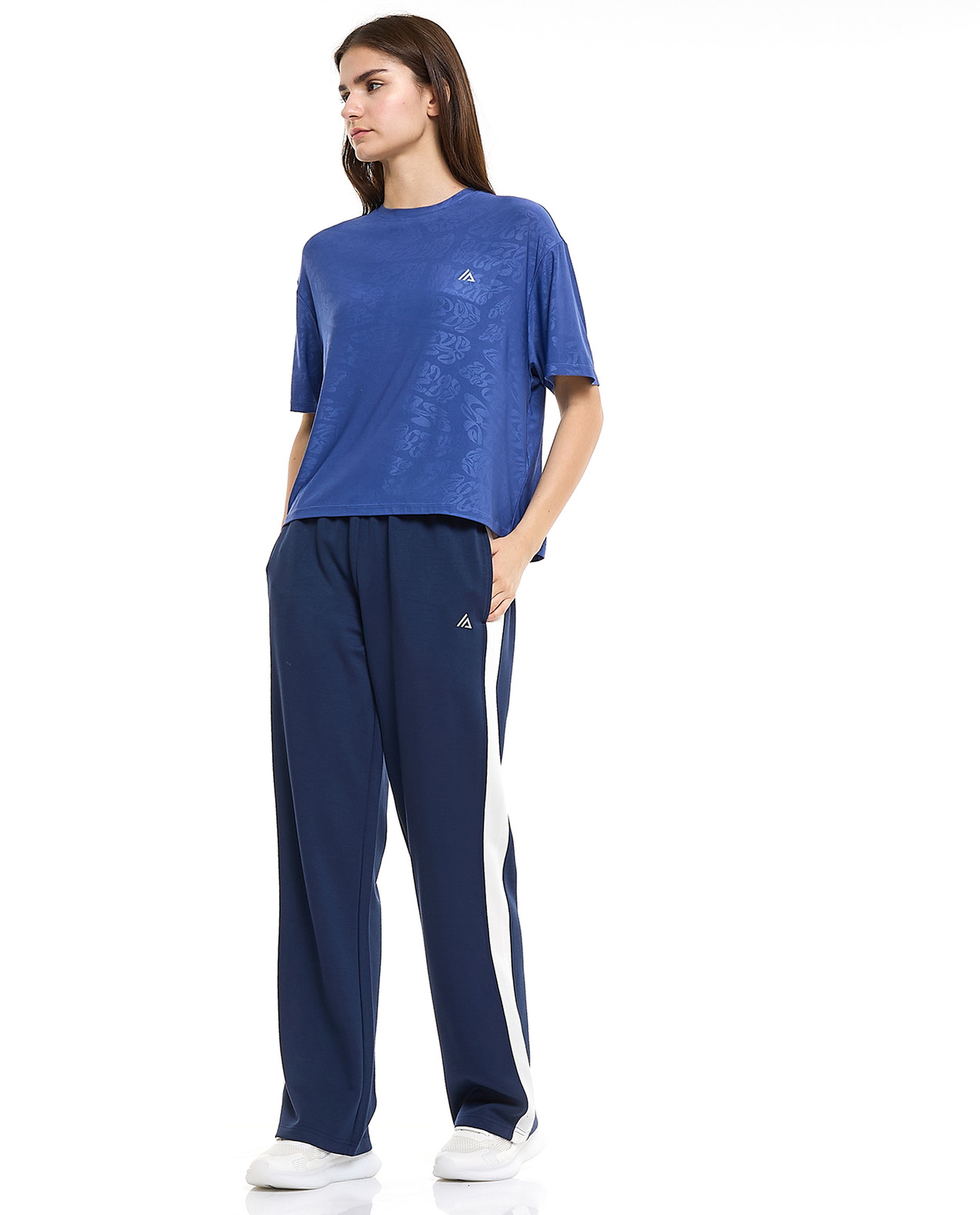 Side Striped Trackpant with Elastic Waist