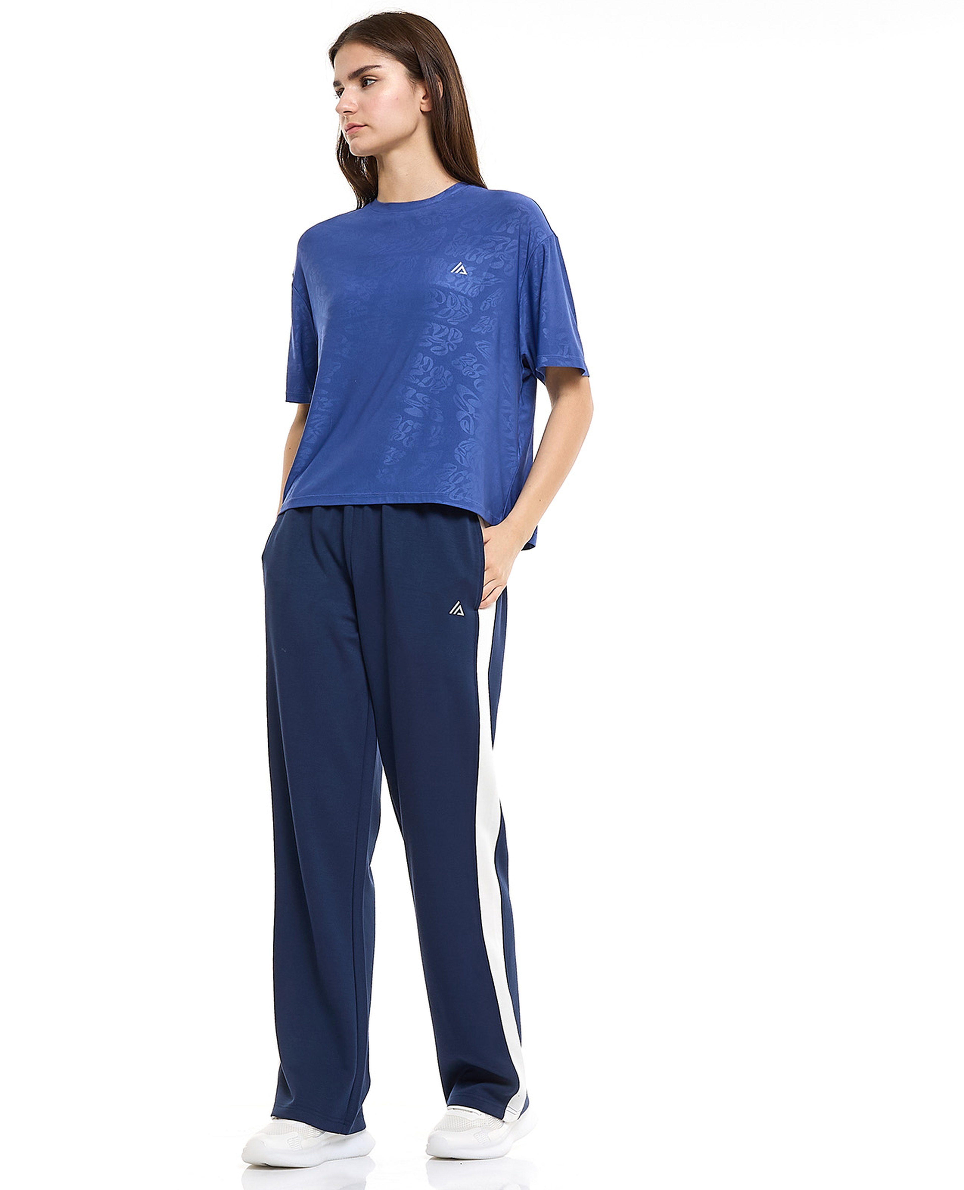 Side Striped Trackpant with Elastic Waist