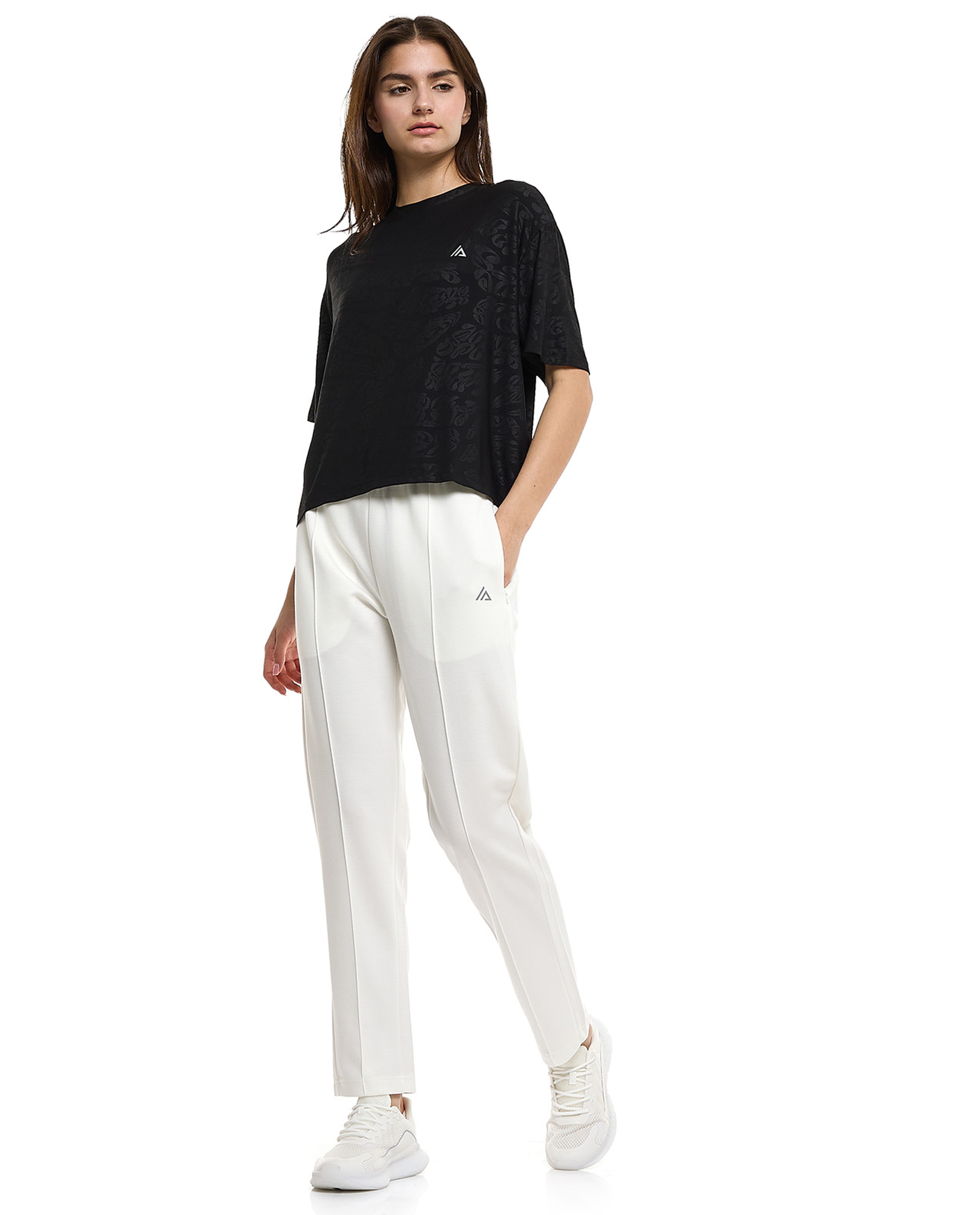 Solid Trackpant with Elastic Waist