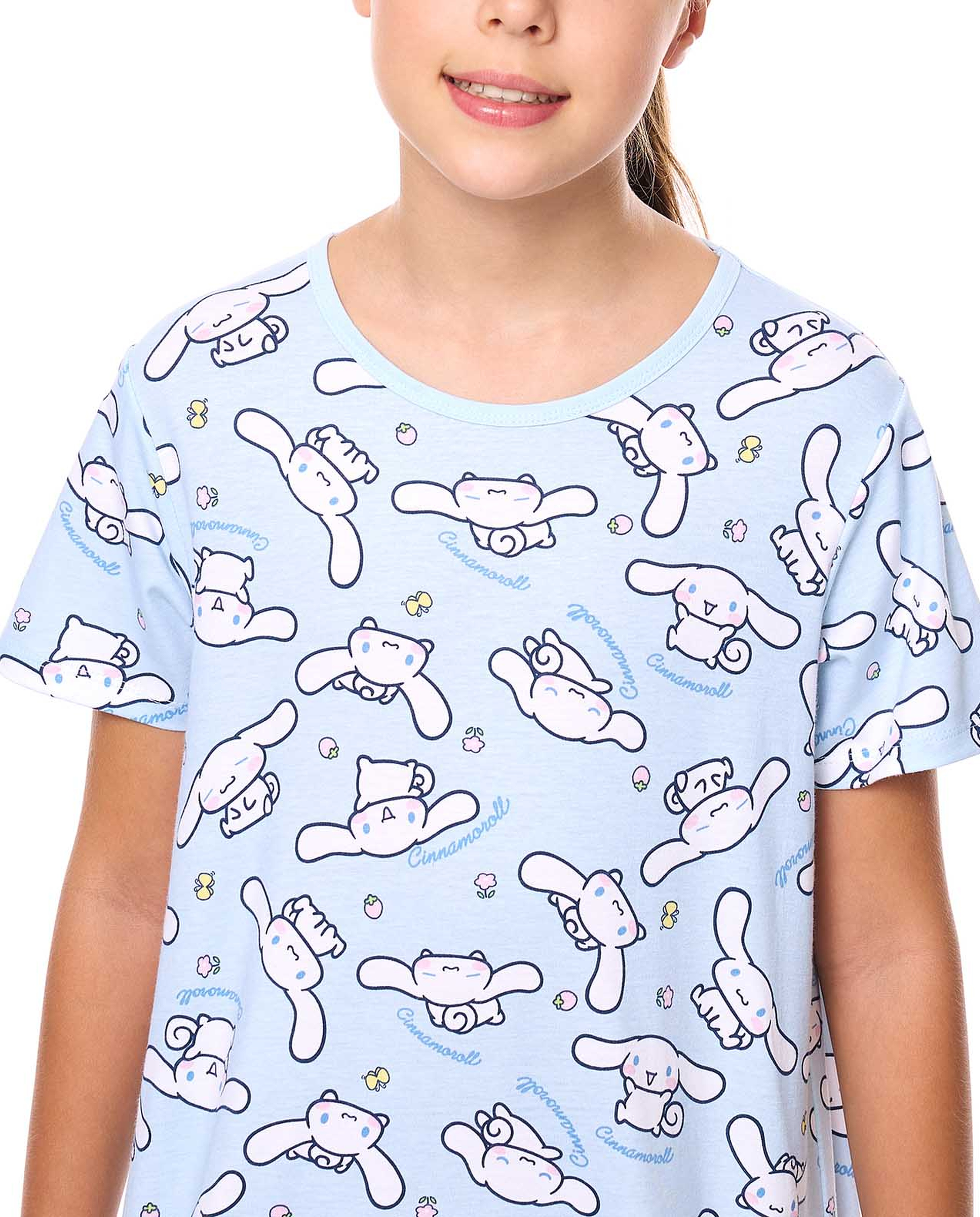 2 Pack Cinnamoroll Printed Nightdresses