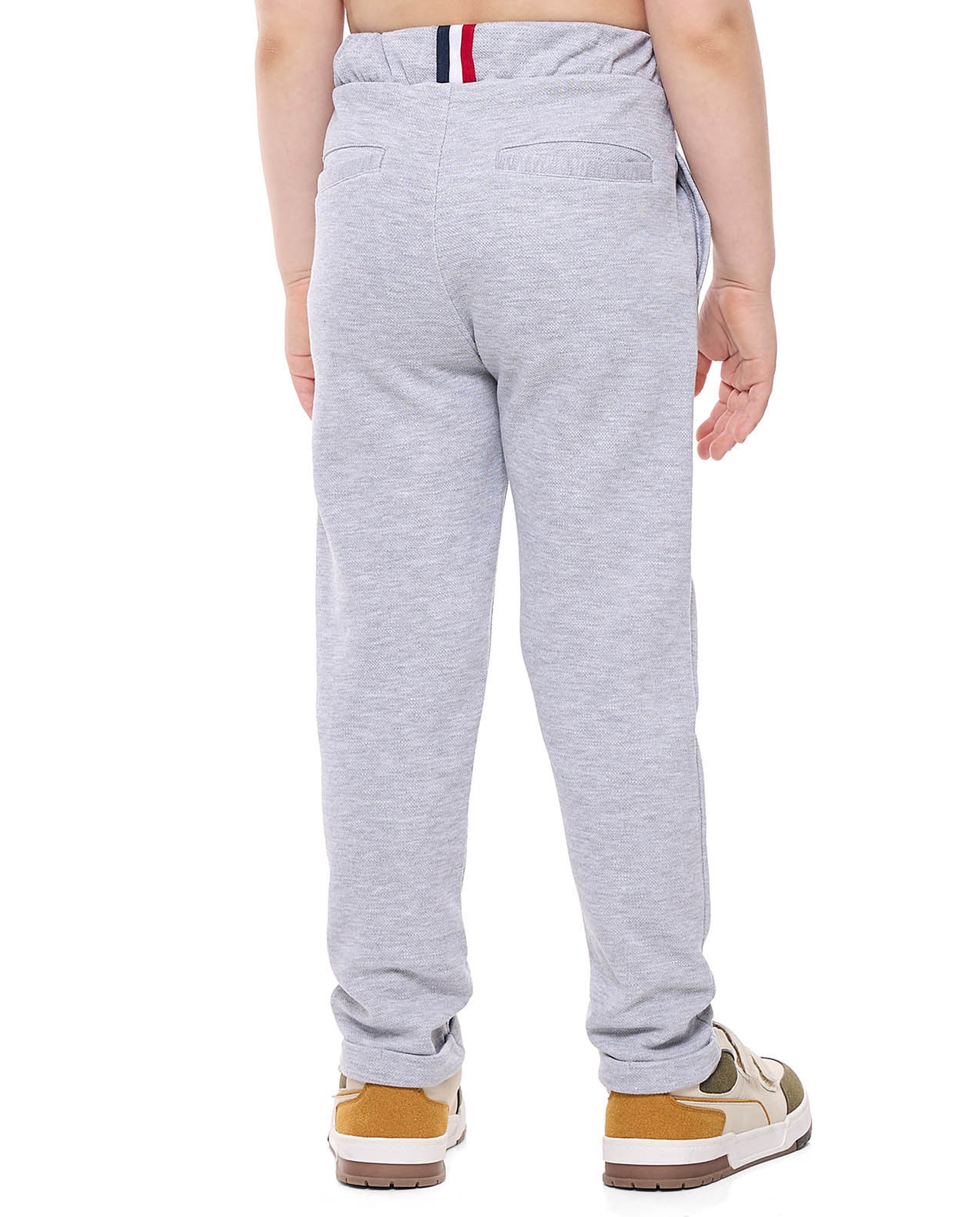 Solid Sweatpants with Drawstring Waist