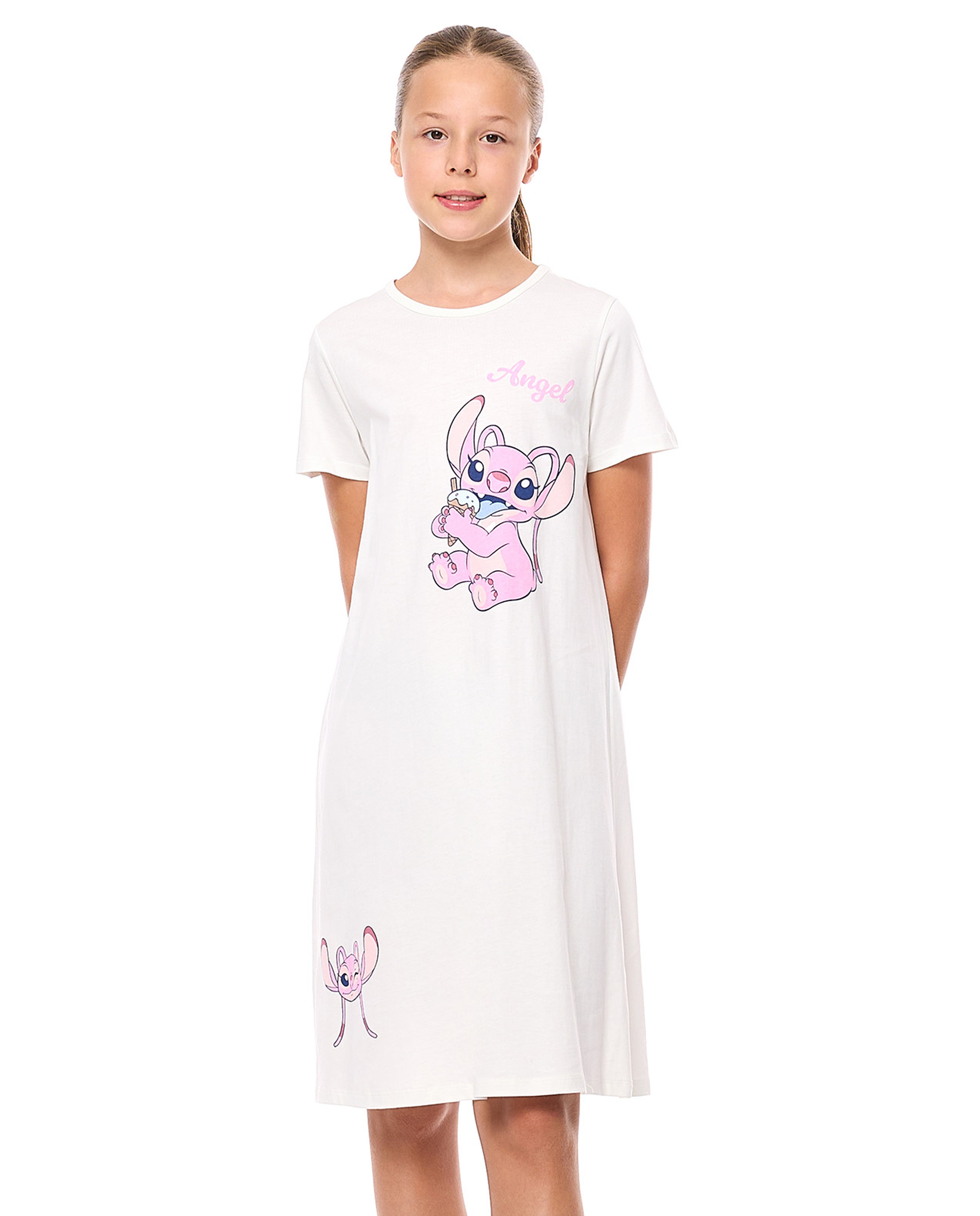 2 Pack Angel Printed Nightdresses