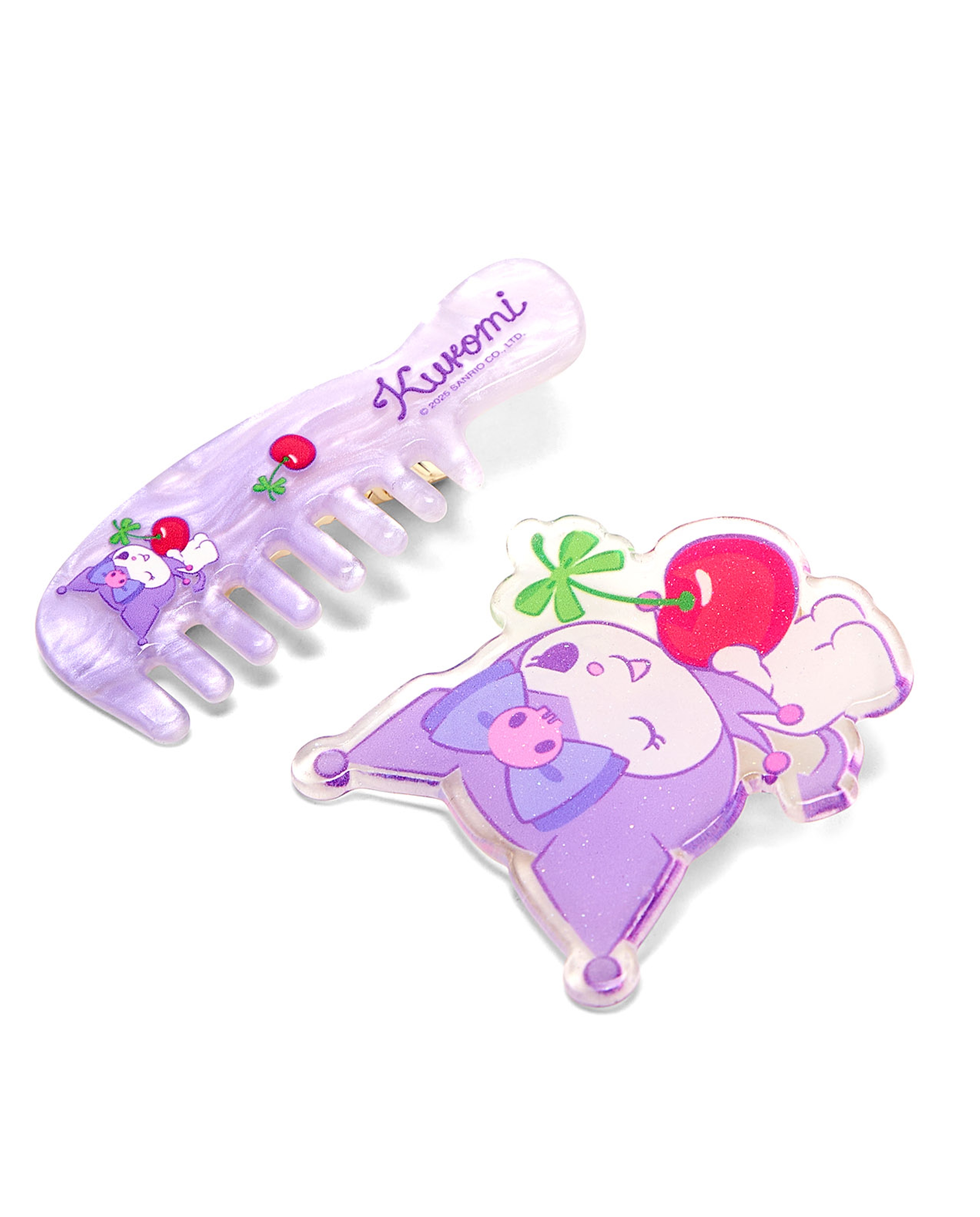 2 Pack Kuromi Hairclips