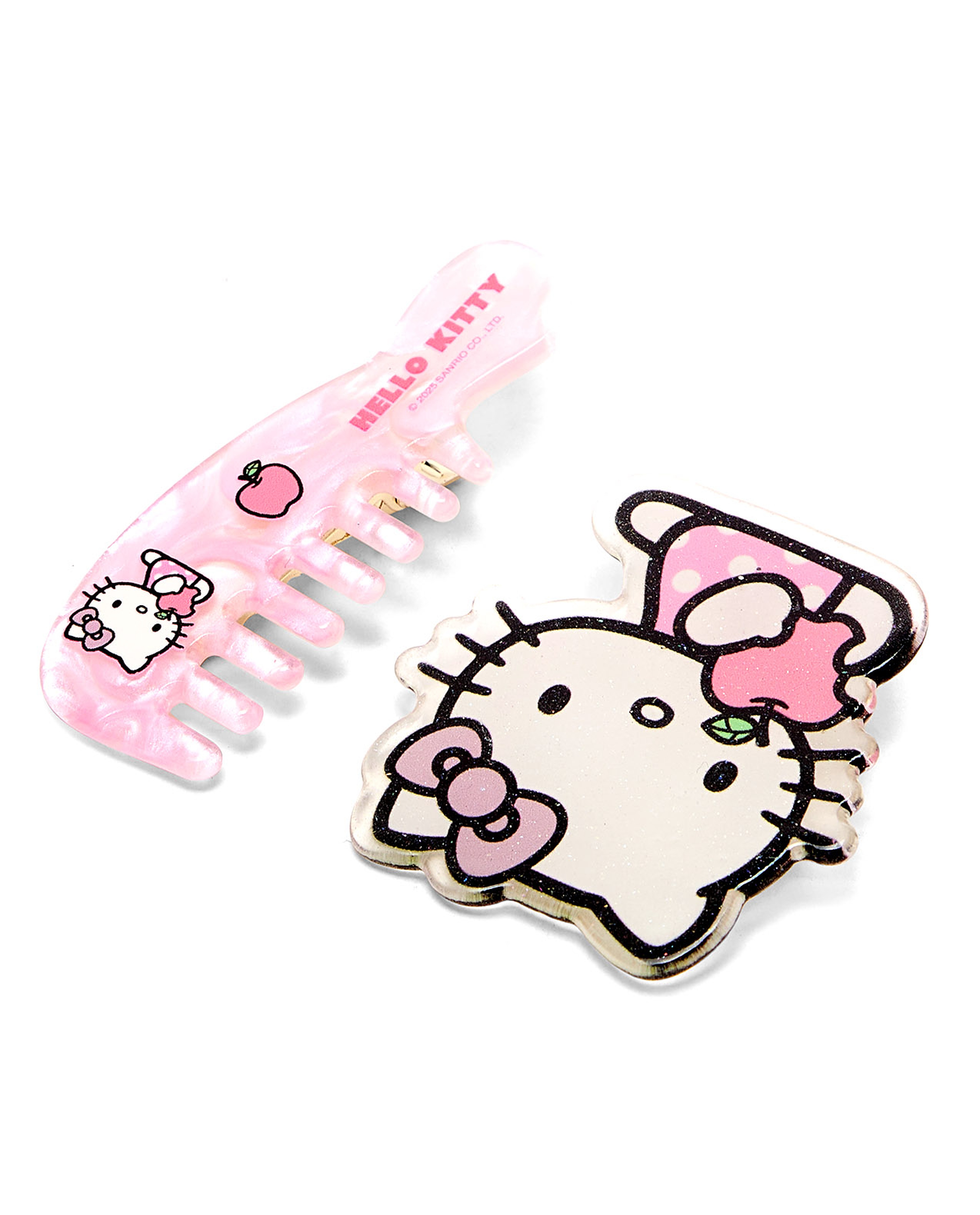 2 Pack Hello Kitty Hairclips
