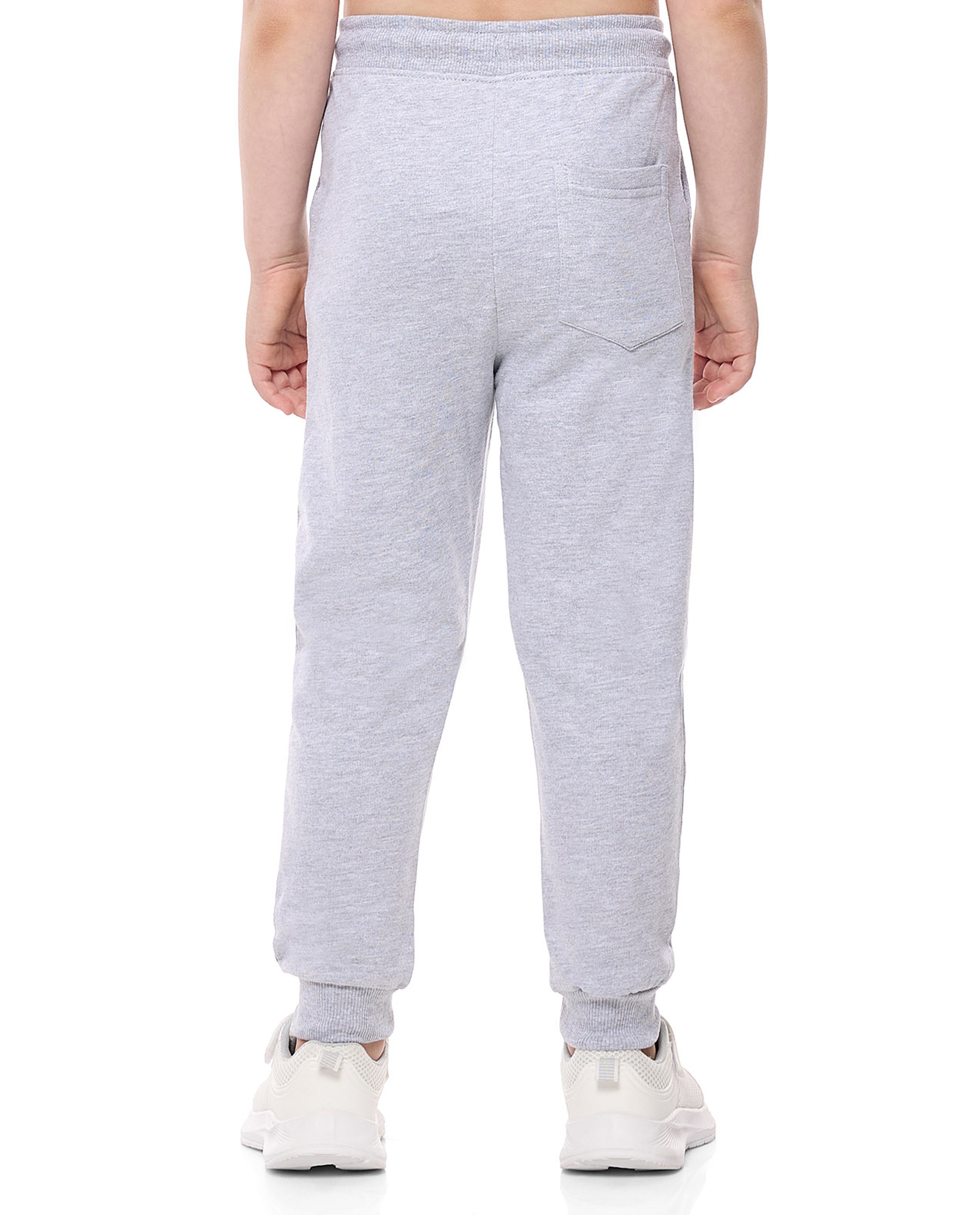 Printed Joggers with Drawstring Waist