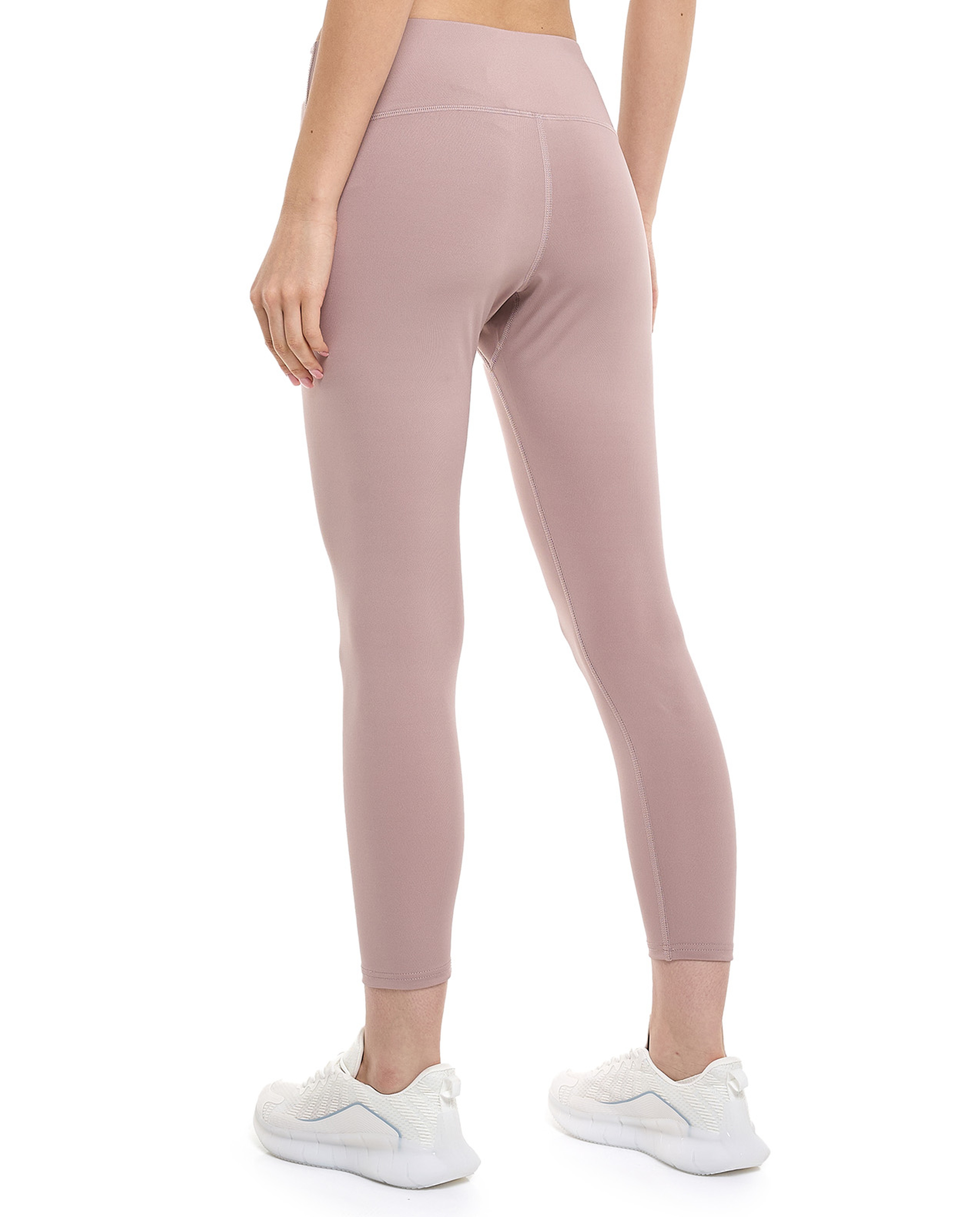 High Waist Active Leggings with Elastic Waist