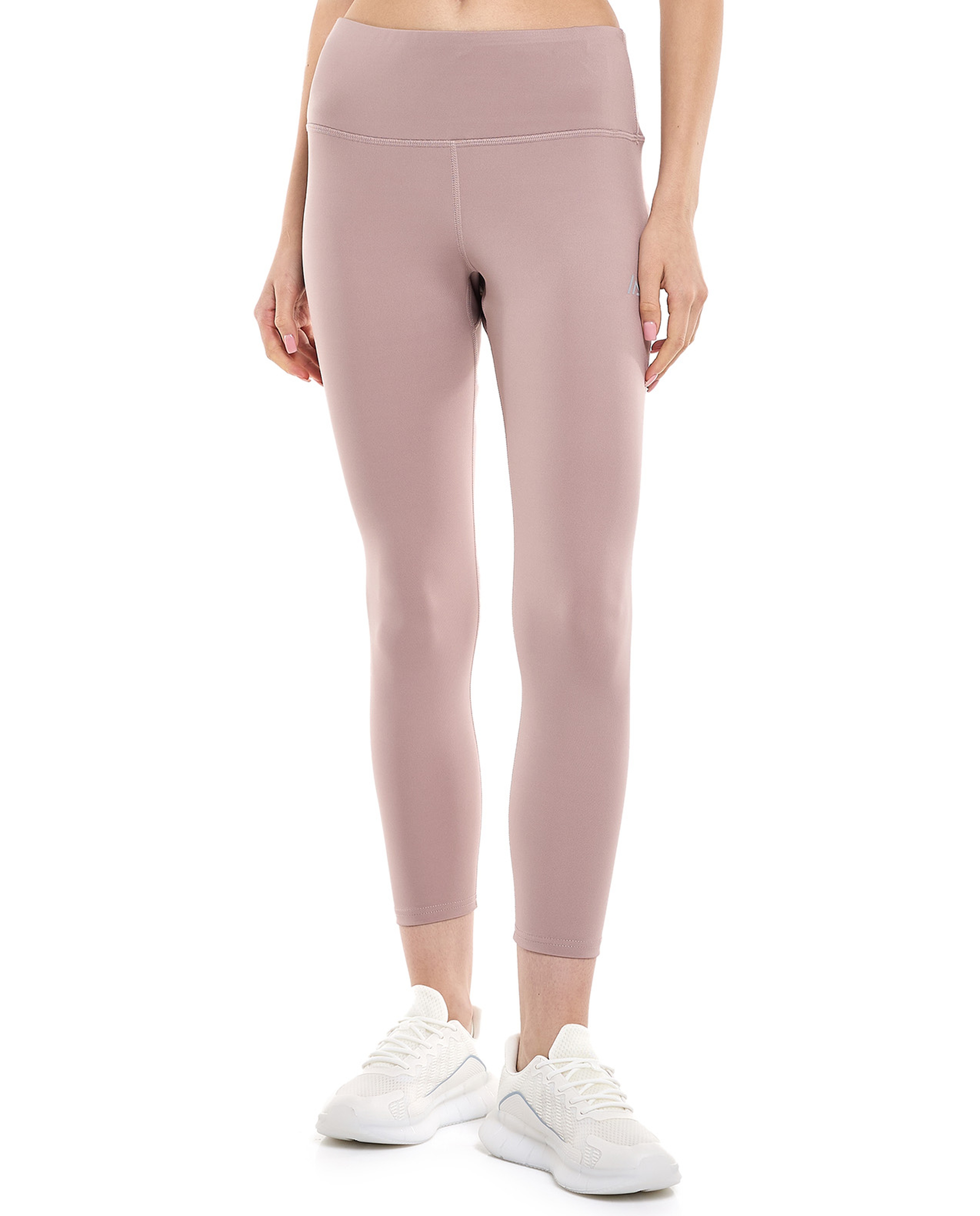 High Waist Active Leggings with Elastic Waist