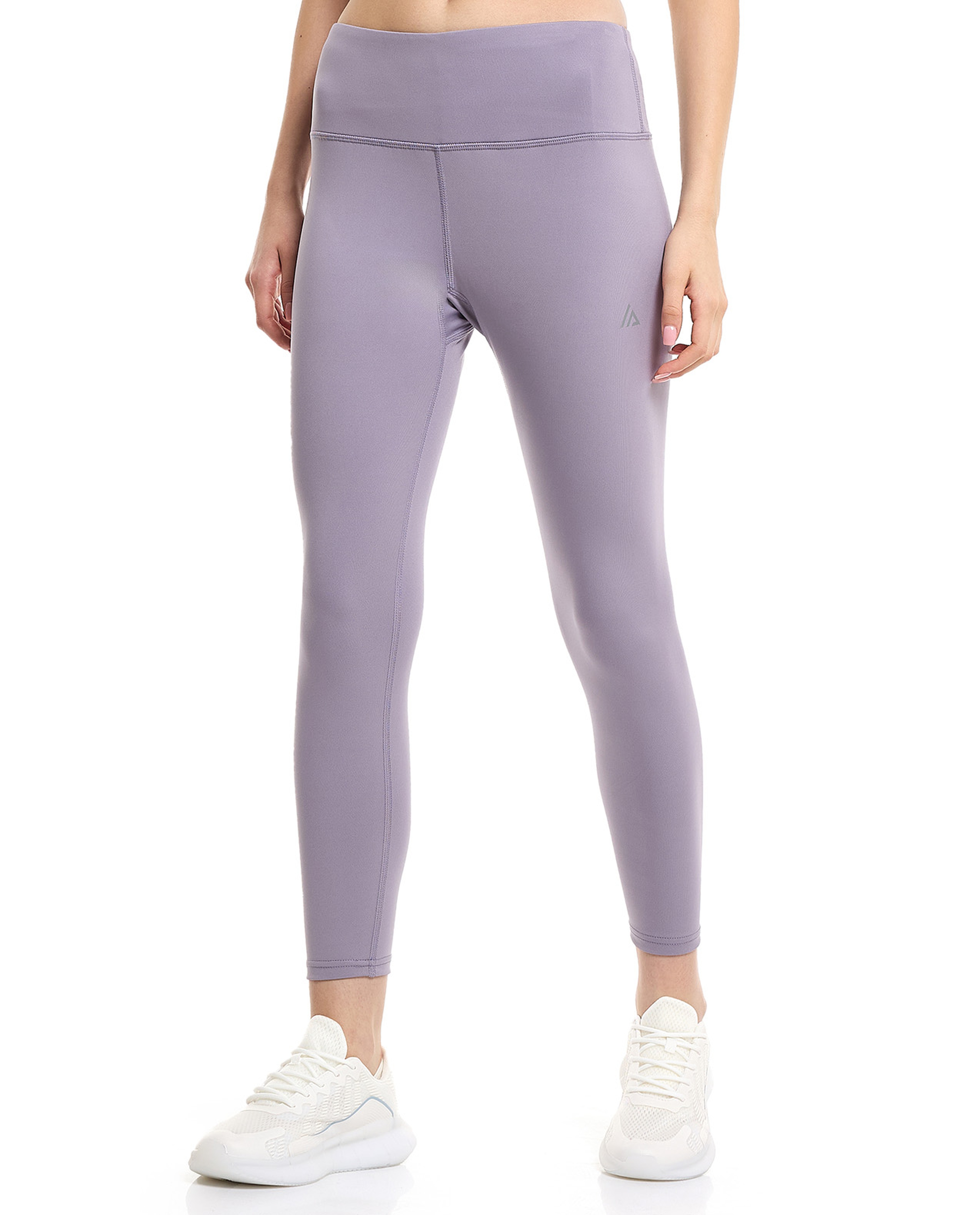High Waist Active Leggings with Elastic Waist