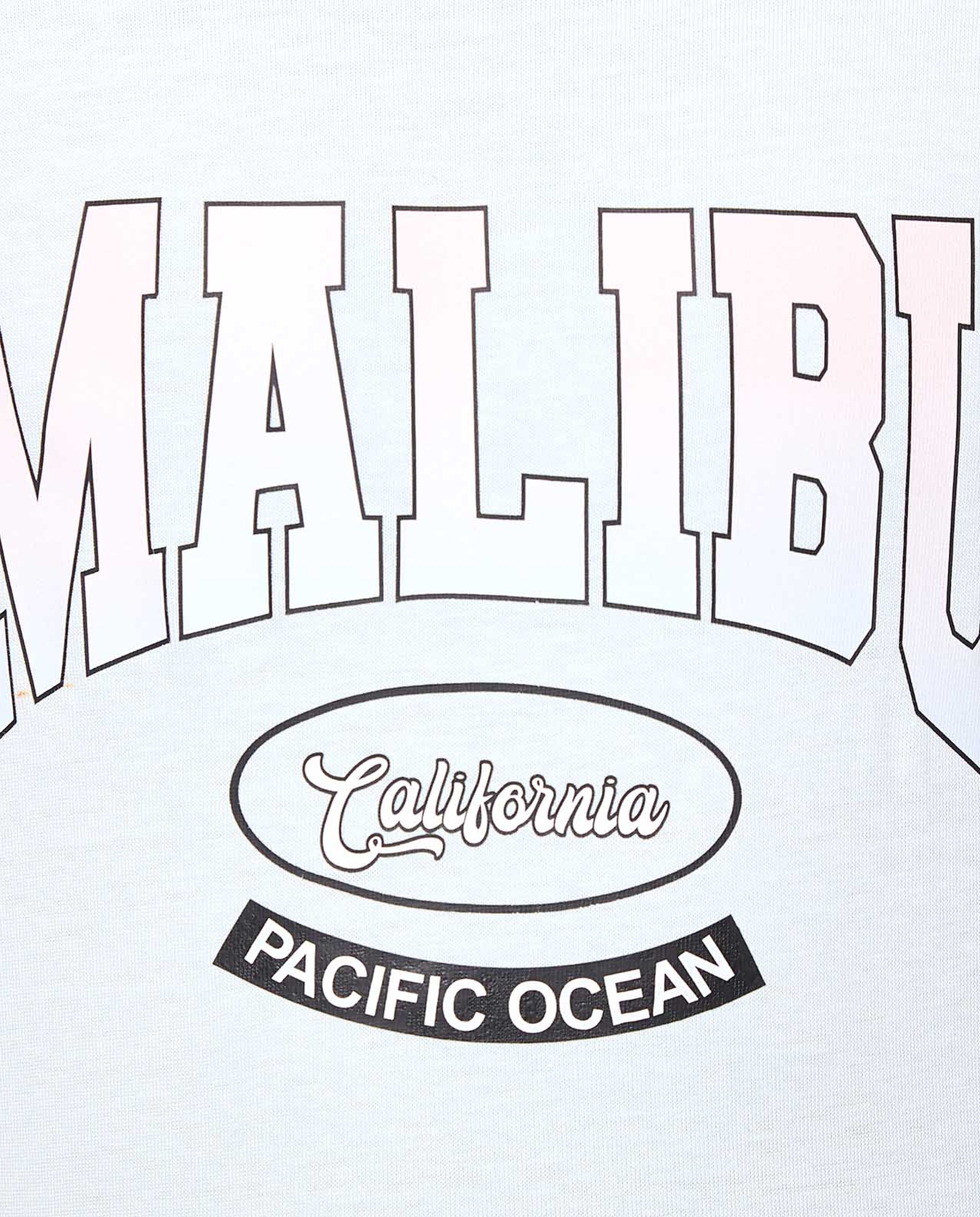 Printed Dress with Crew Neck and Short Sleeves