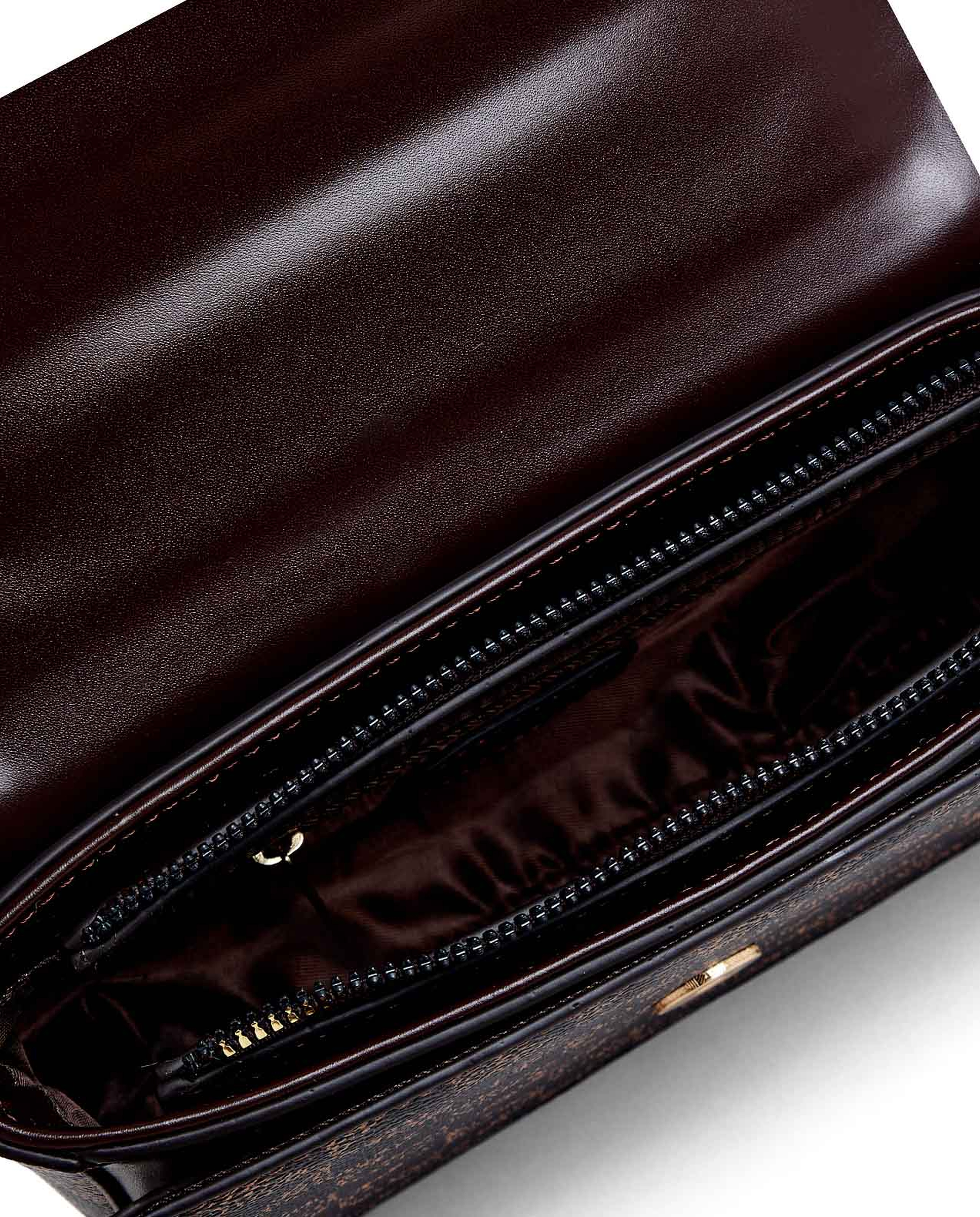 Patterned Convertible Shoulder Bag