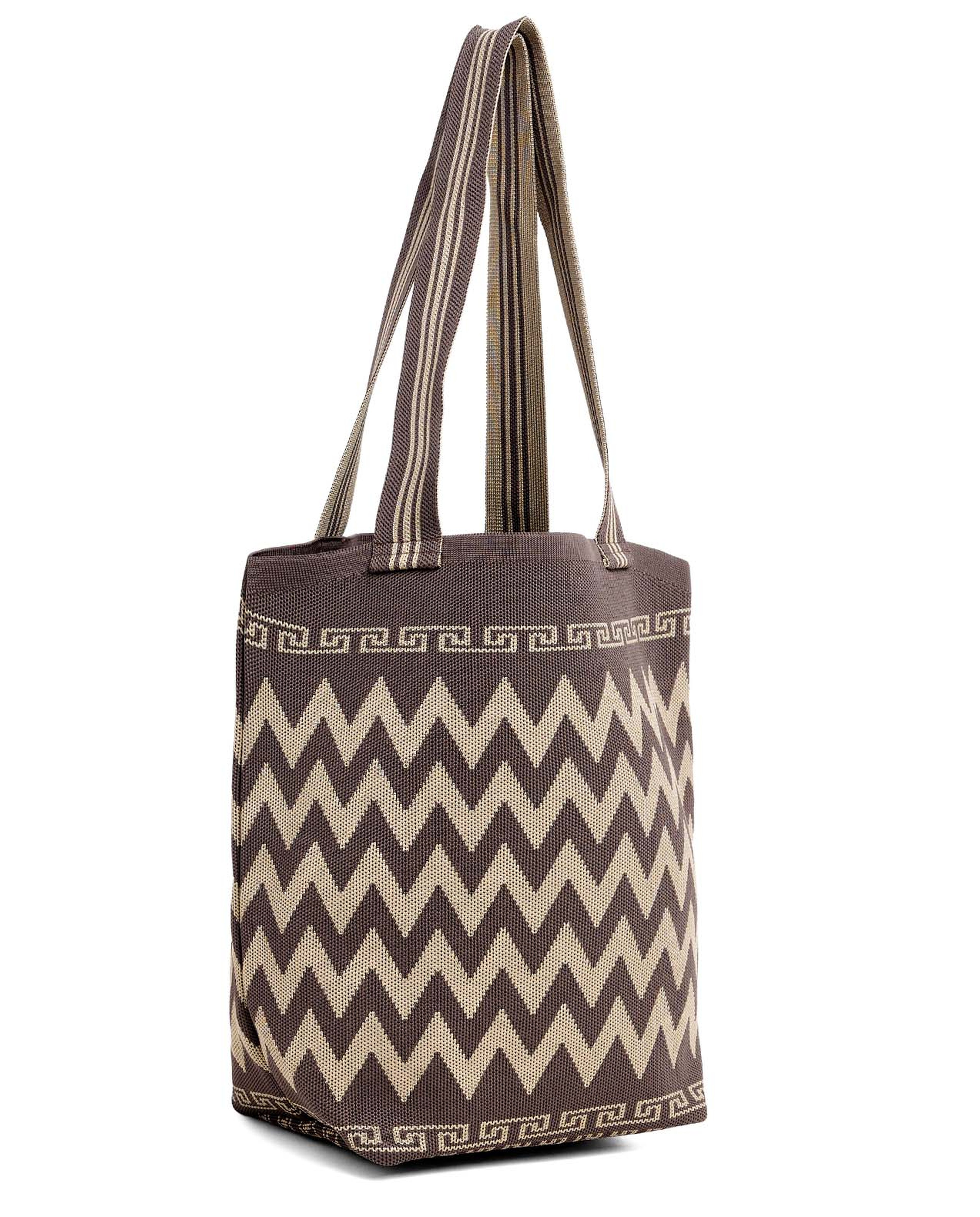 Patterned Shoulder Bag
